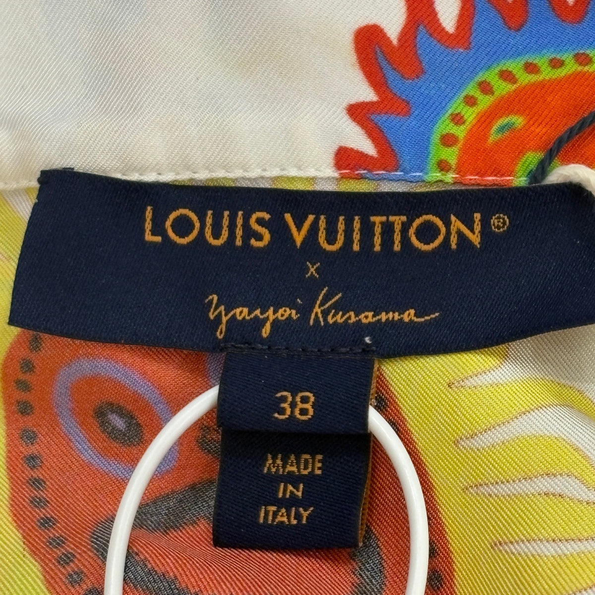 Louis Vuitton - Yayoi Kusama - Silk - White - (38)