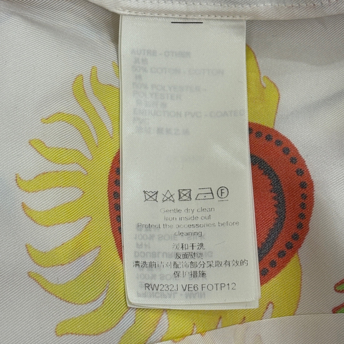 Louis Vuitton - Yayoi Kusama - Silk - White - (38)