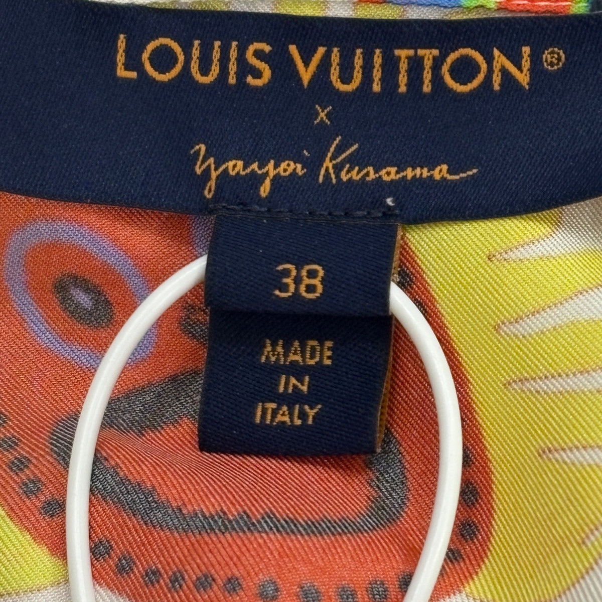 Louis Vuitton - Yayoi Kusama - Silk - White - (38)