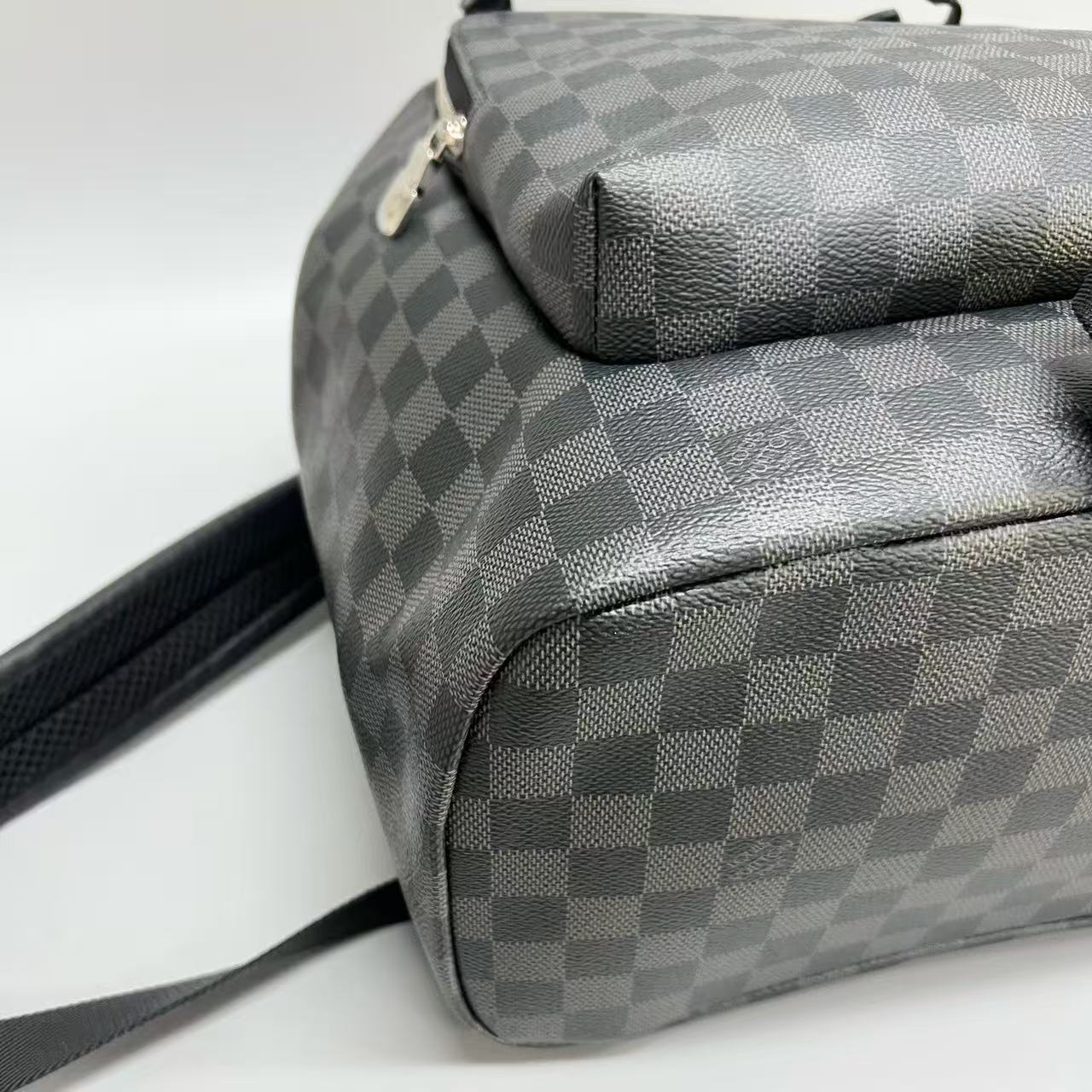 Louis Vuitton - Zack - Damier Graphite coated canvas with leather trim - Black - (Large)