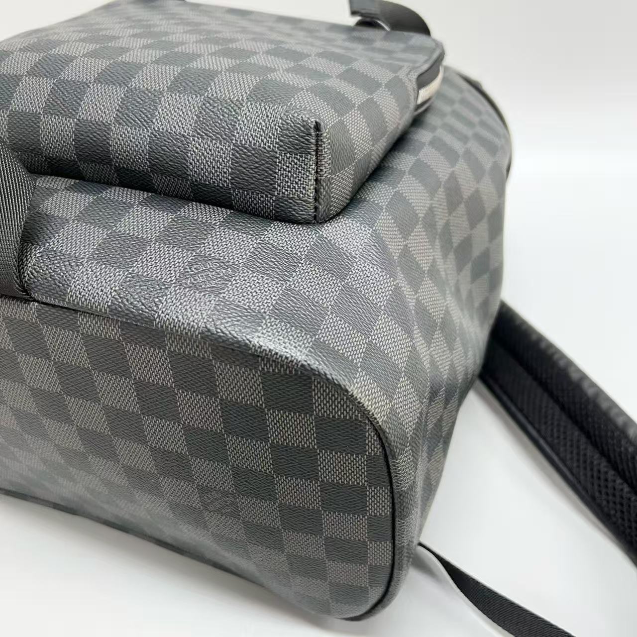 Louis Vuitton - Zack - Damier Graphite coated canvas with leather trim - Black - (Large)