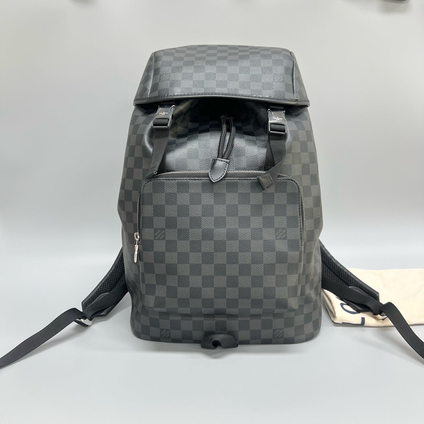 Louis Vuitton - Zack - Synthetic - Black - (large)