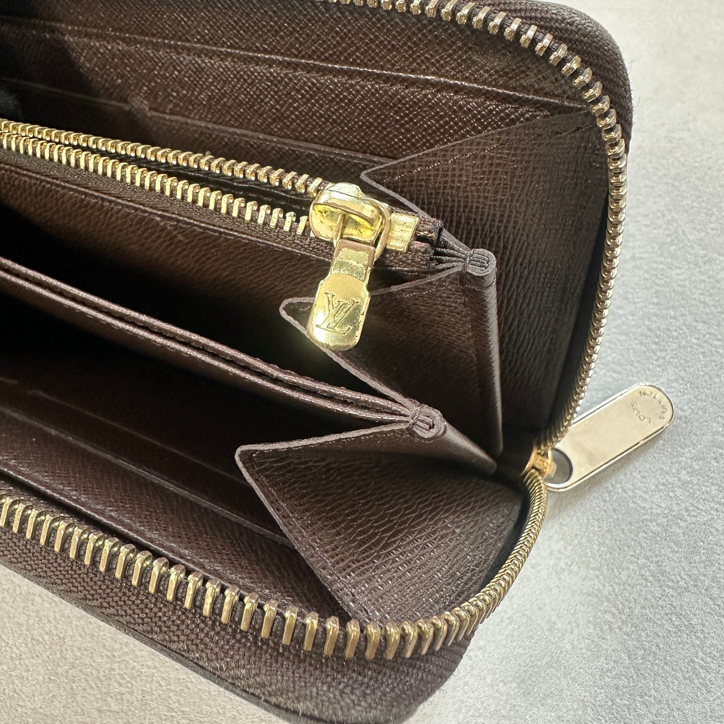 Louis Vuitton - Zippy - Leather - Brown - (large)