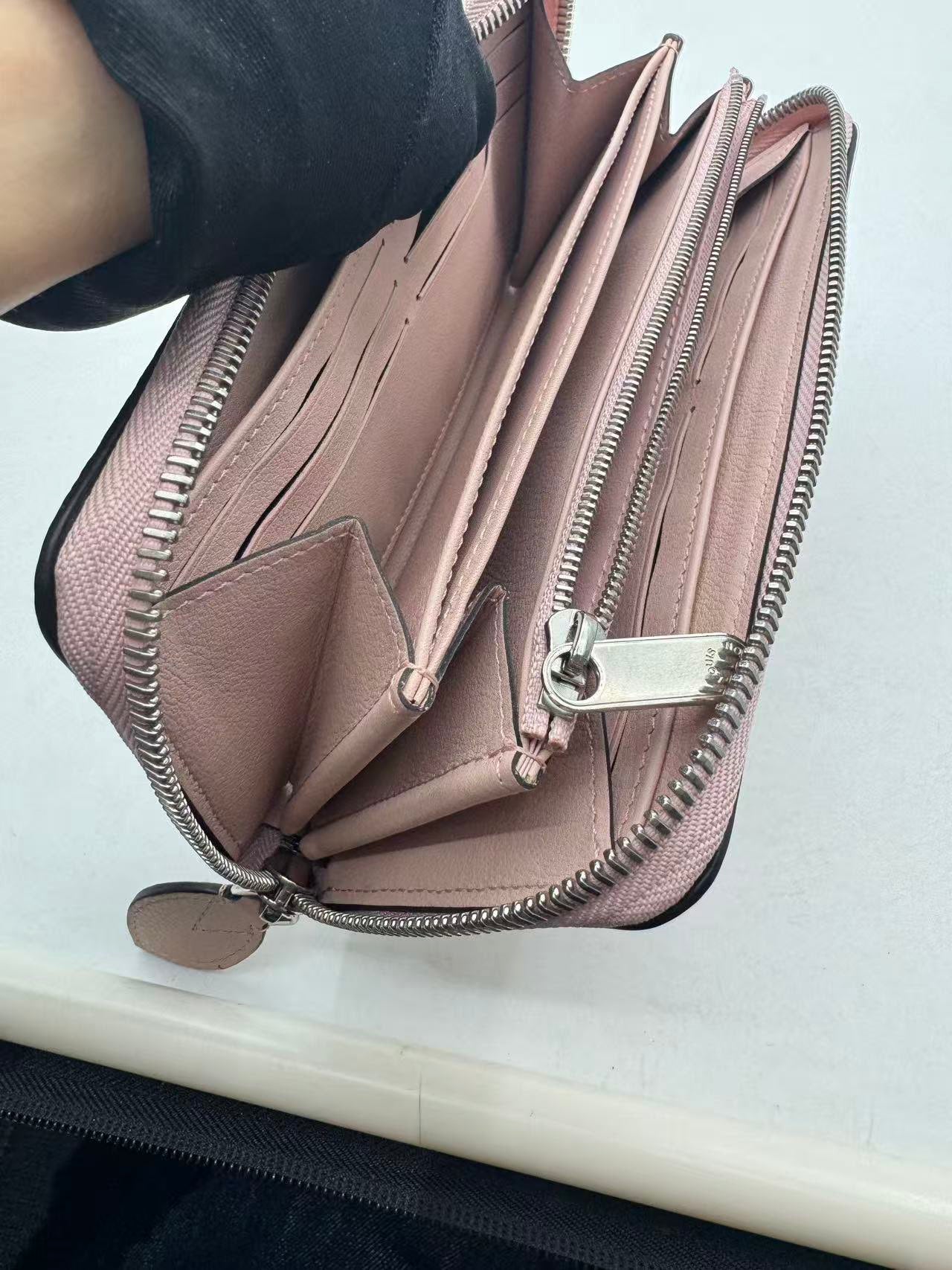 Louis Vuitton - Zippy Wallet - Calfskin leather - Pink - (Small)