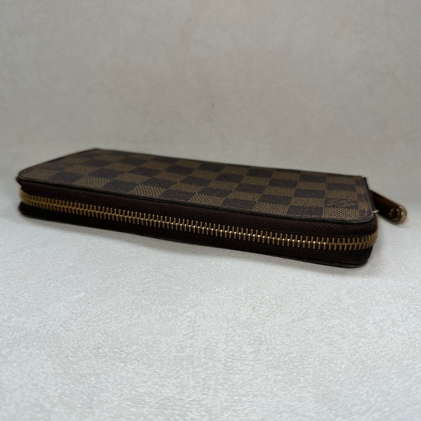 Louis Vuitton - Zippy Wallet - Cloth - Brown - (small)