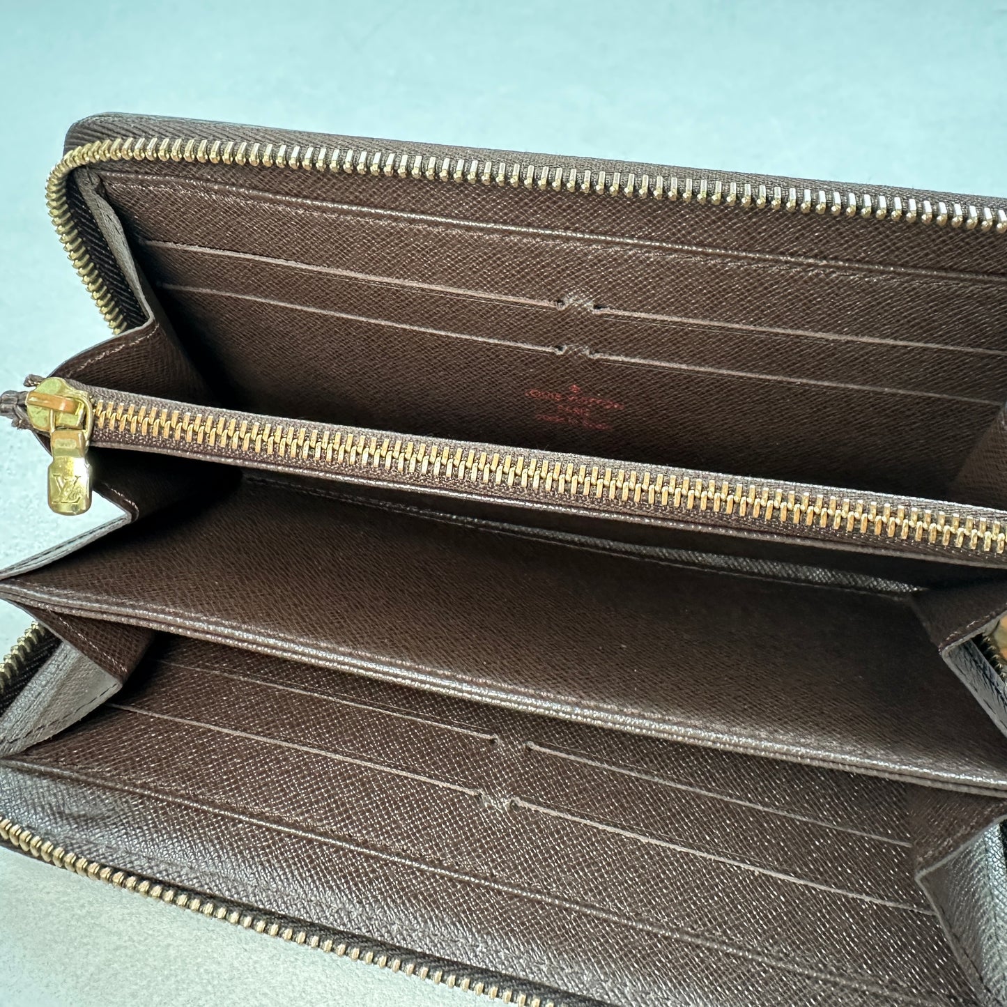 Louis Vuitton - Zippy Wallet - Cloth - Brown - (small)