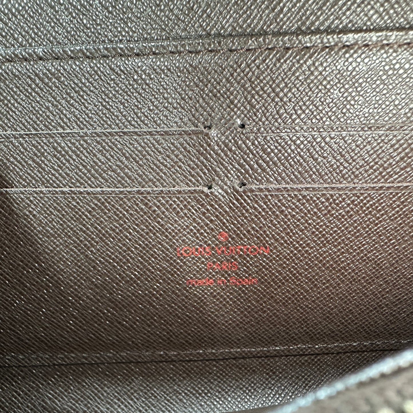 Louis Vuitton - Zippy Wallet - Cloth - Brown - (small)