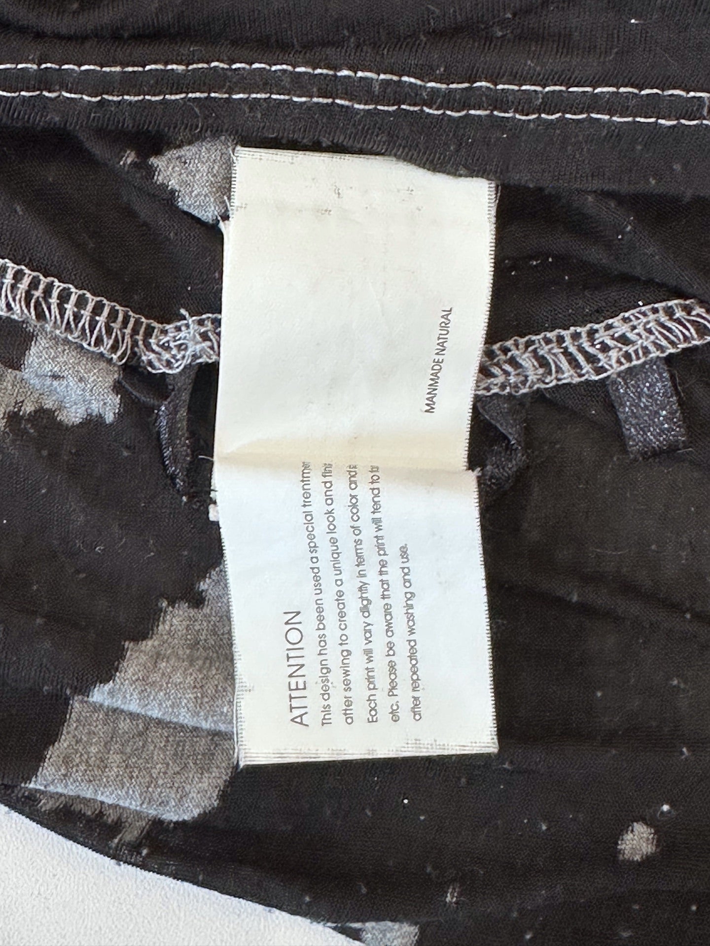 Manmade Natural - Other - Cotton - Black - (M)