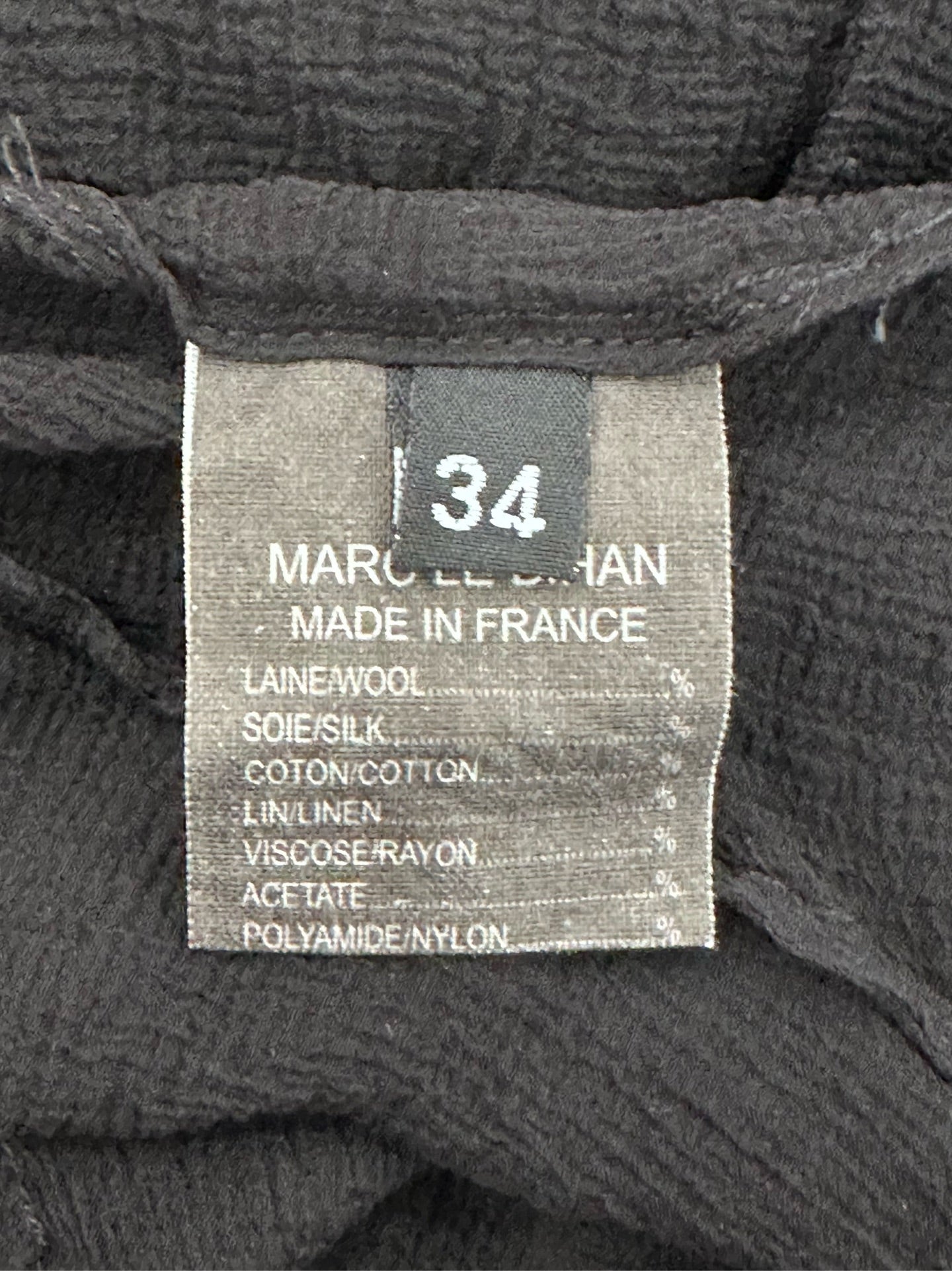 Marc Le Bihan - Other - Silk - Black - (34)