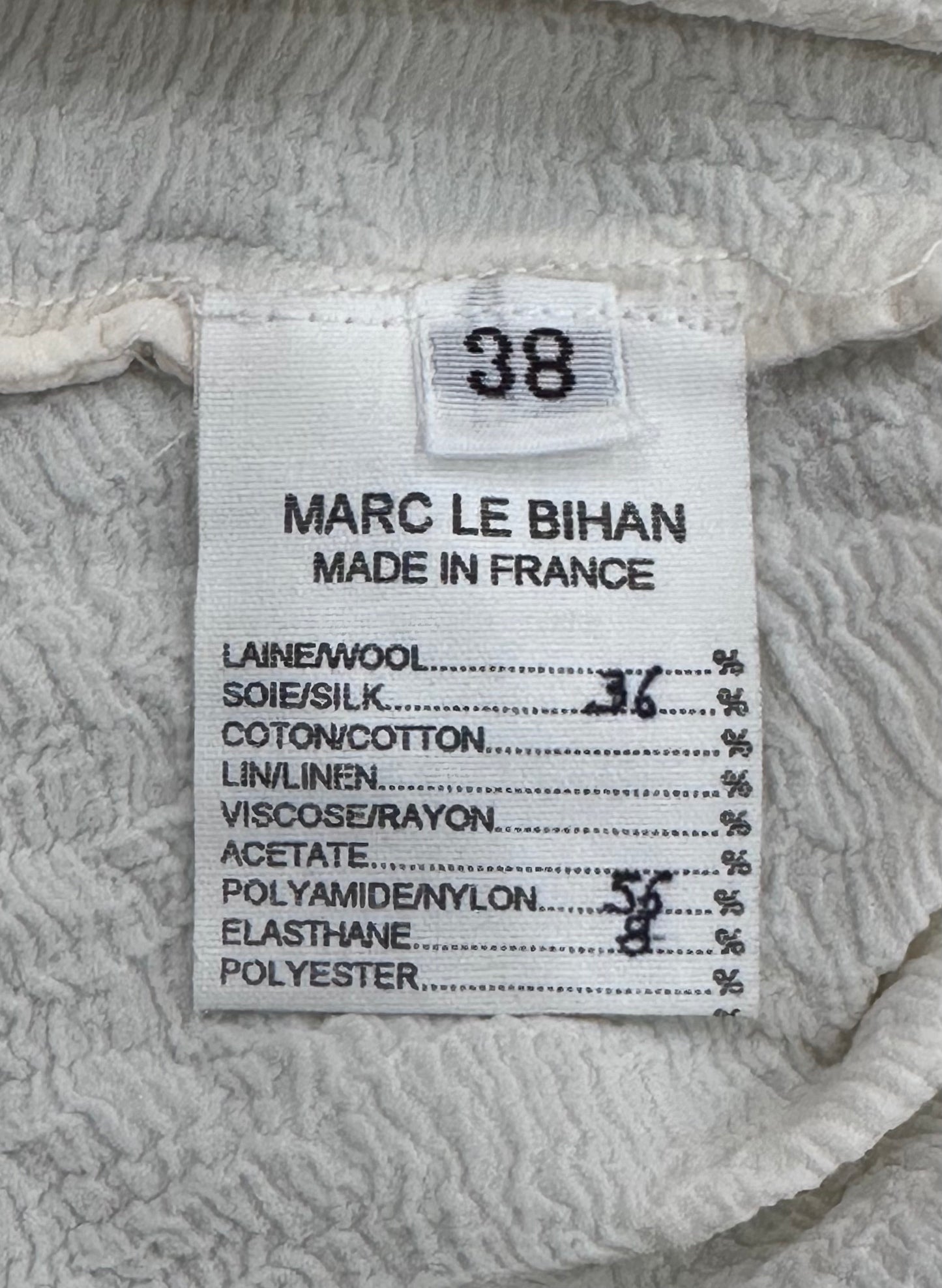 Marc Le Bihan - Other - Silk - White - (38)