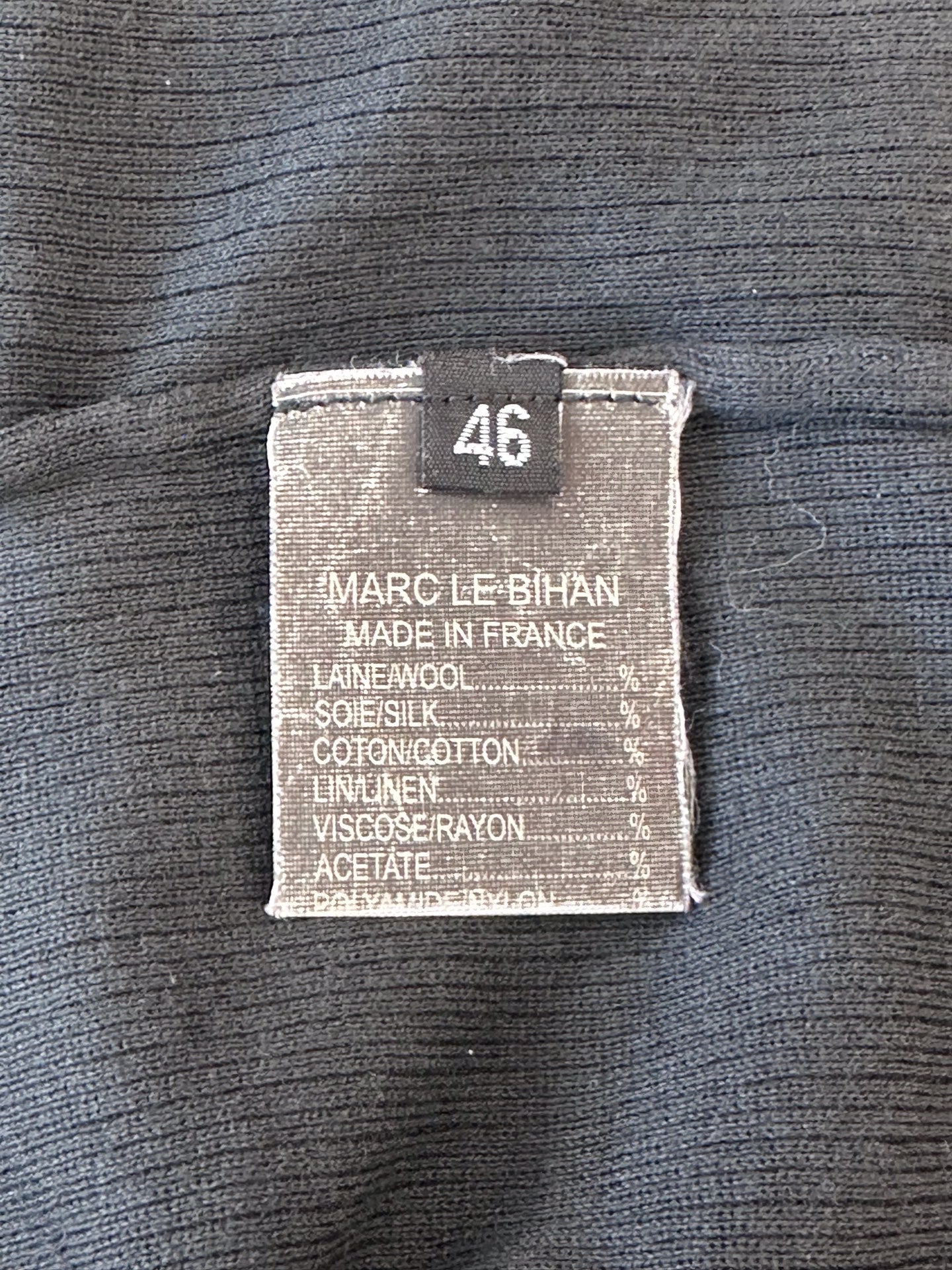 Marc Le Bihan - Other - Wool - Black - (46)