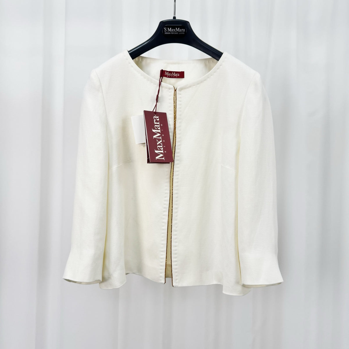 Max Mara - Other - Linen - White - (40)