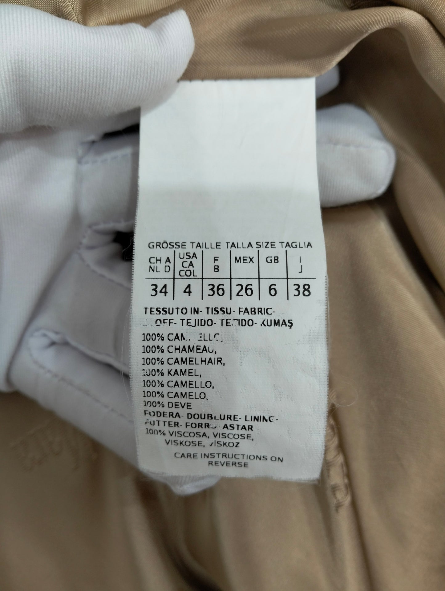 Max Mara - Other - Wool - Beige - (36)