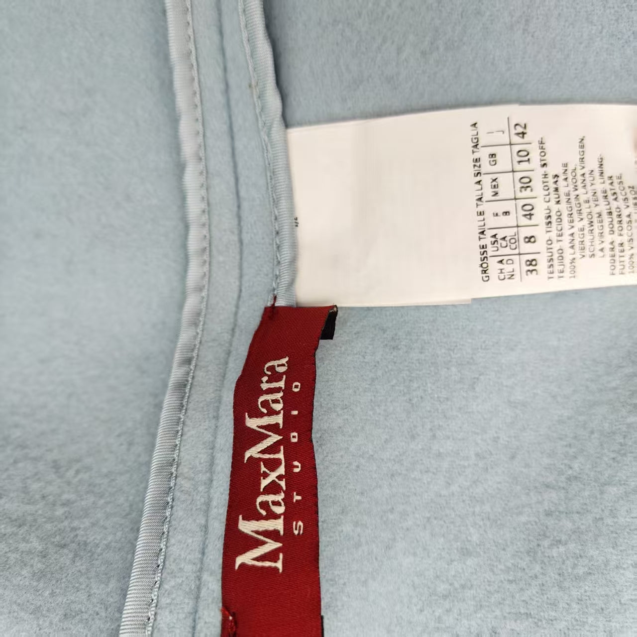 Max Mara - Other - Wool - Blue - (38)