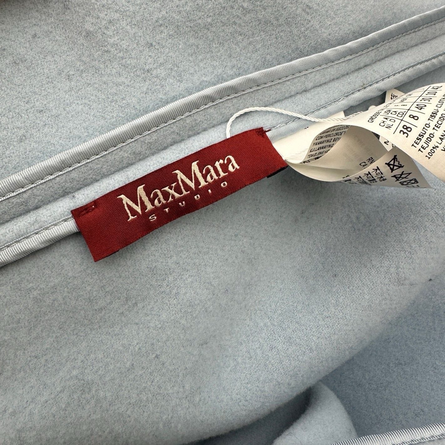 Max Mara - Other - Wool - Blue - (38)