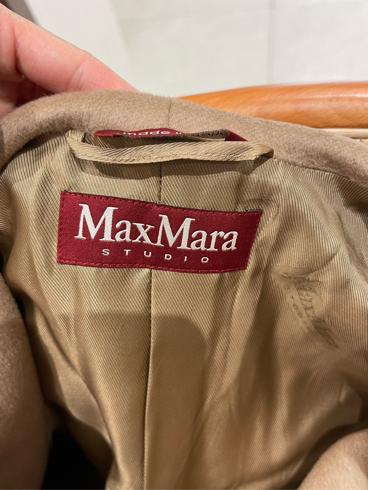 Max Mara - Other - Wool - Camel - (36)