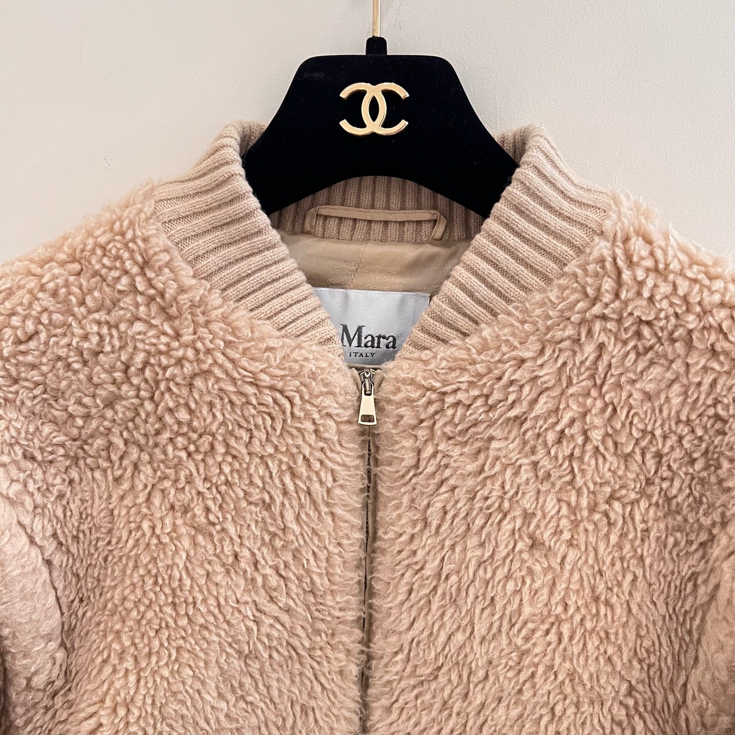 Max Mara - Teddy - Wool - Beige - (155)