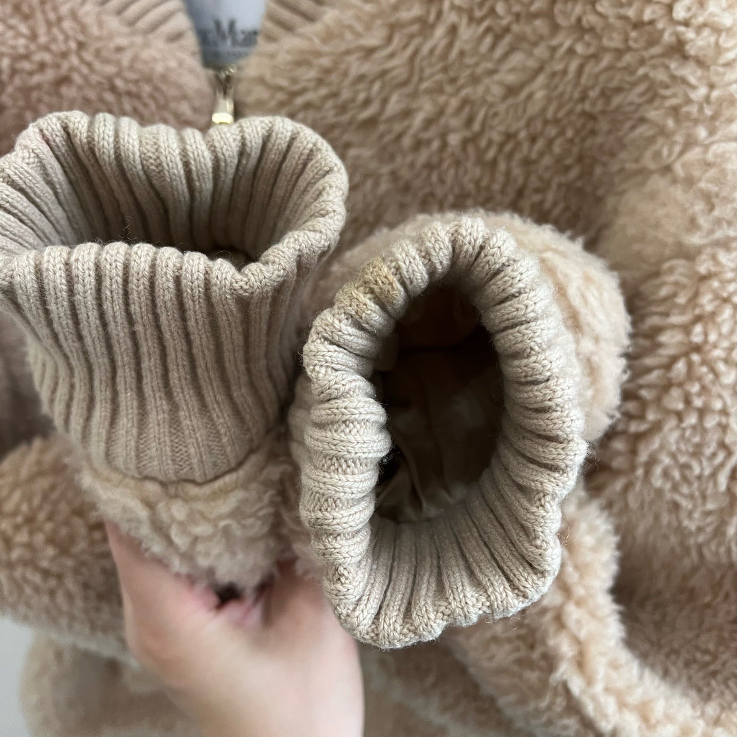 Max Mara - Teddy - Wool - Beige - (155)