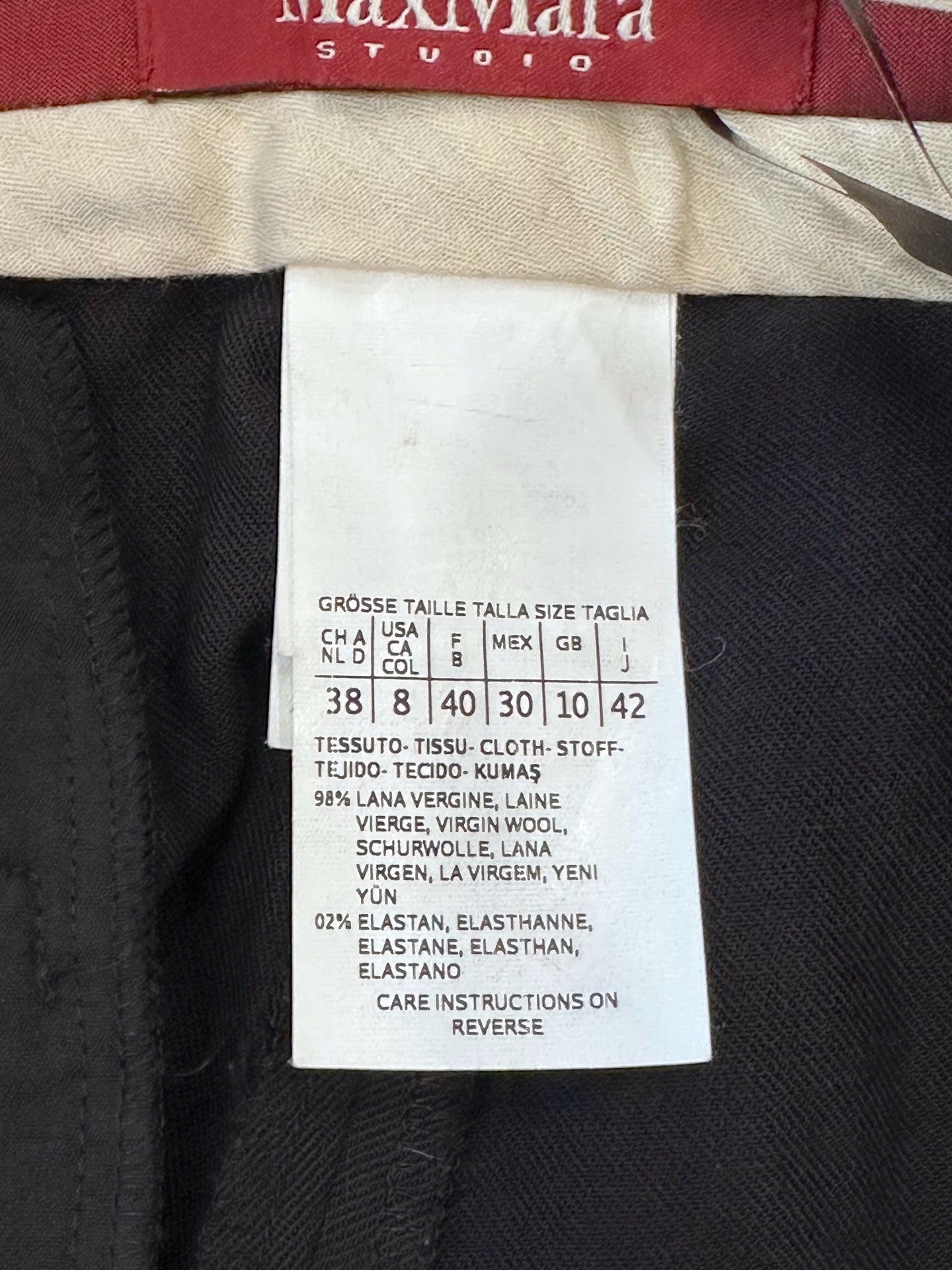MaxMara - Other - Wool - Black - (42)
