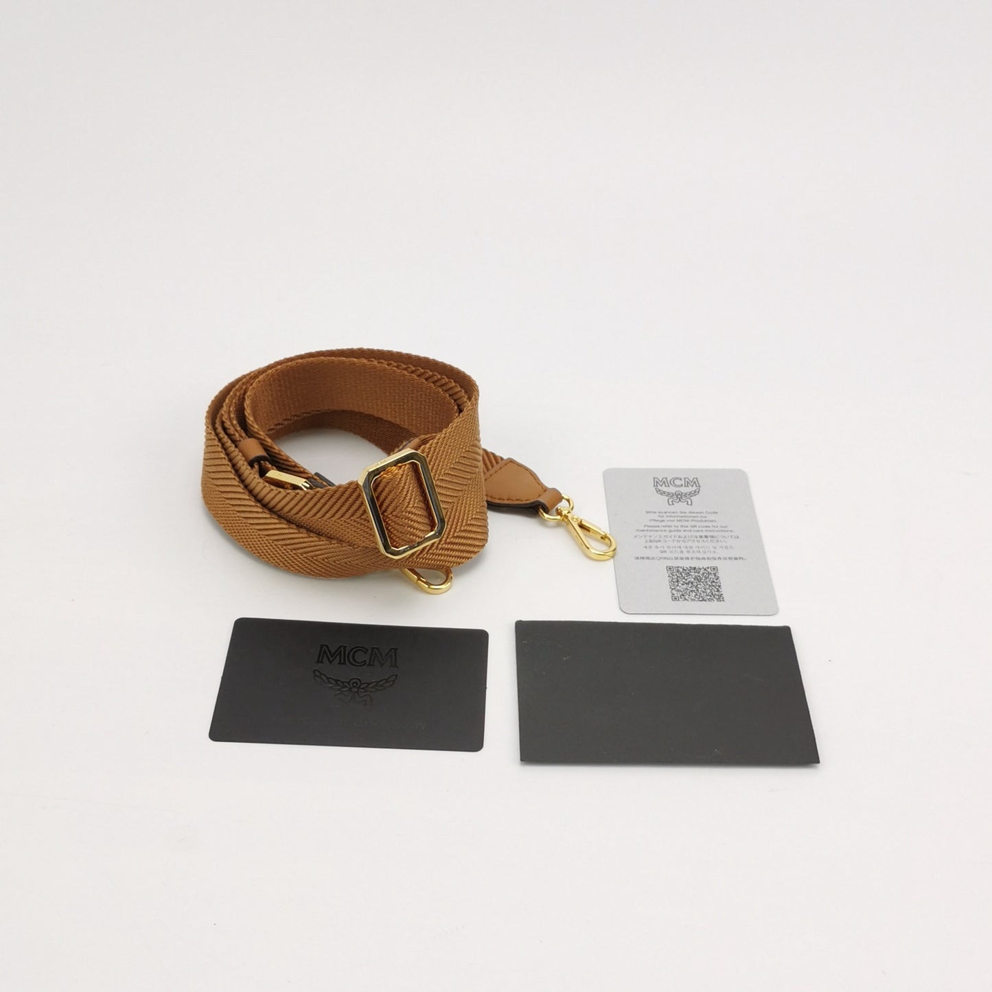 MCM - Visetos Mini Shopper (MYSAAVI02CO001) - Visetos monogram coated canvas with leather trim - Cognac - (mini)