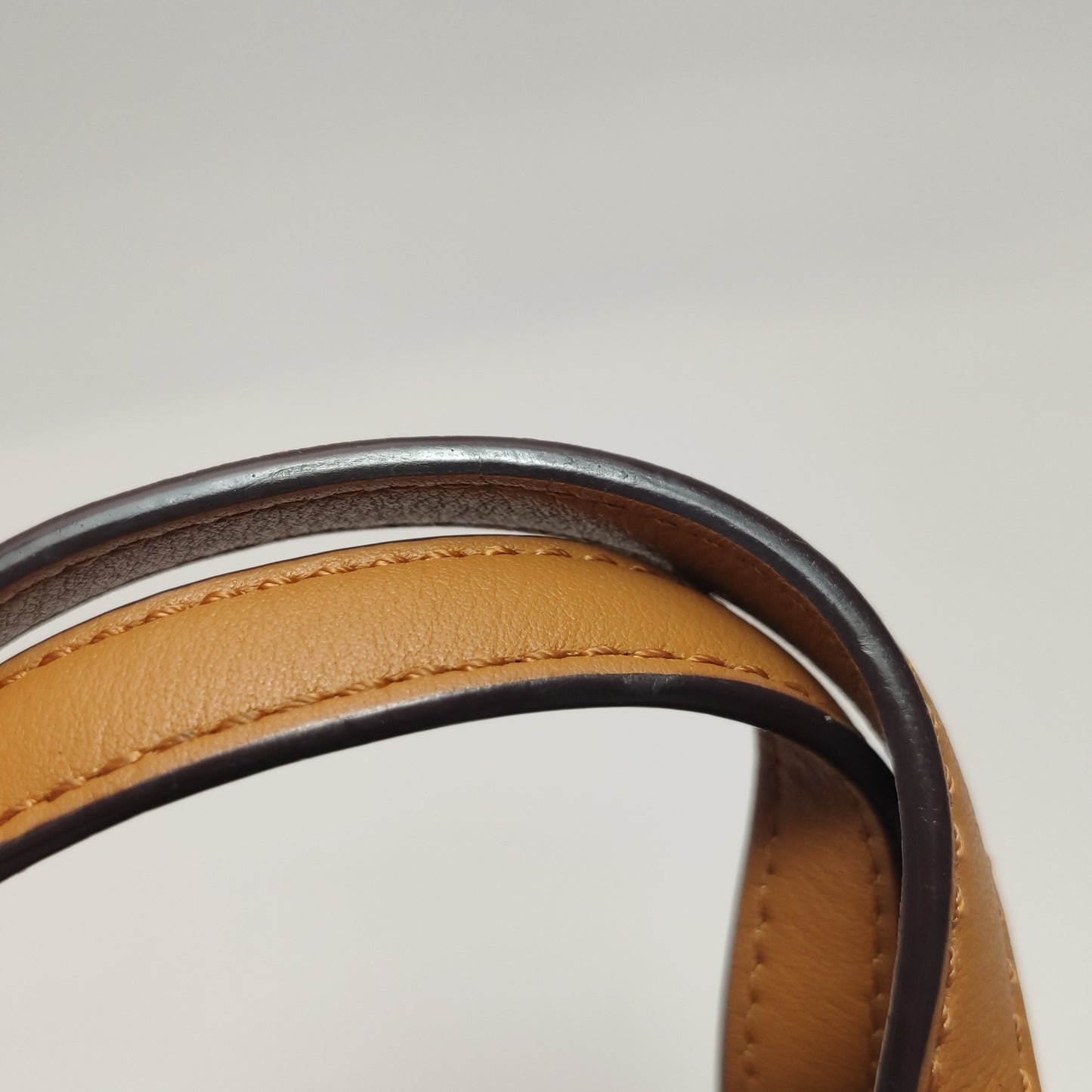 MCM - Visetos Mini Shopper (MYSAAVI02CO001) - Visetos monogram coated canvas with leather trim - Cognac - (mini)