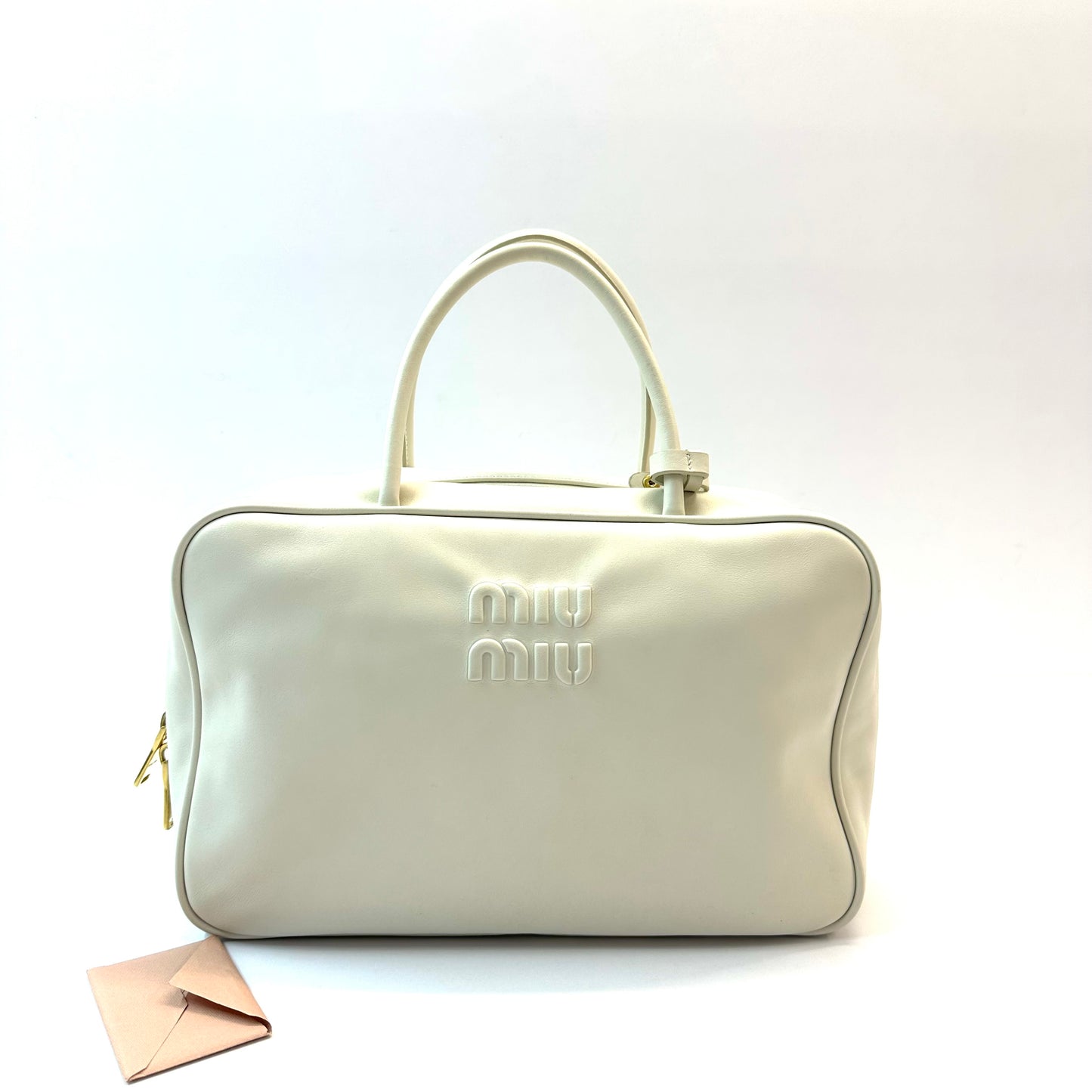 Miu Miu - Beau - Leather - White