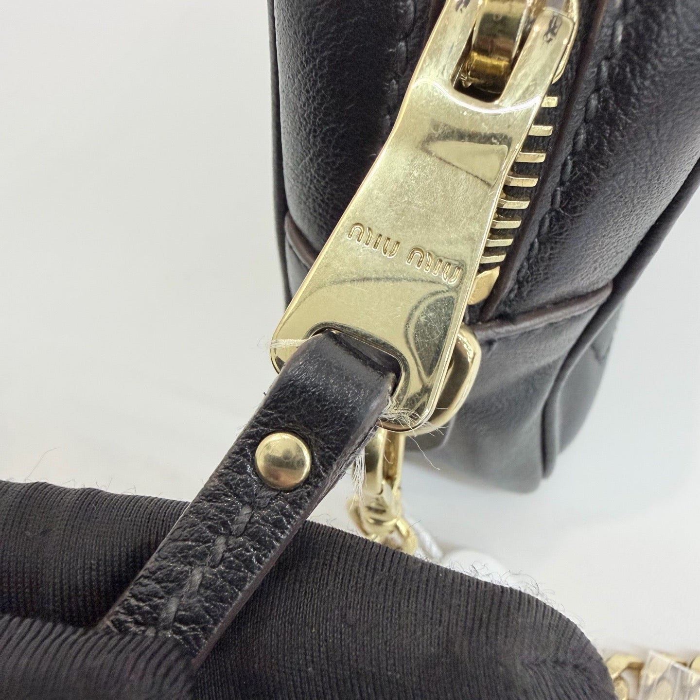 Miu Miu - Camera Bag - Leather - Black - (small)