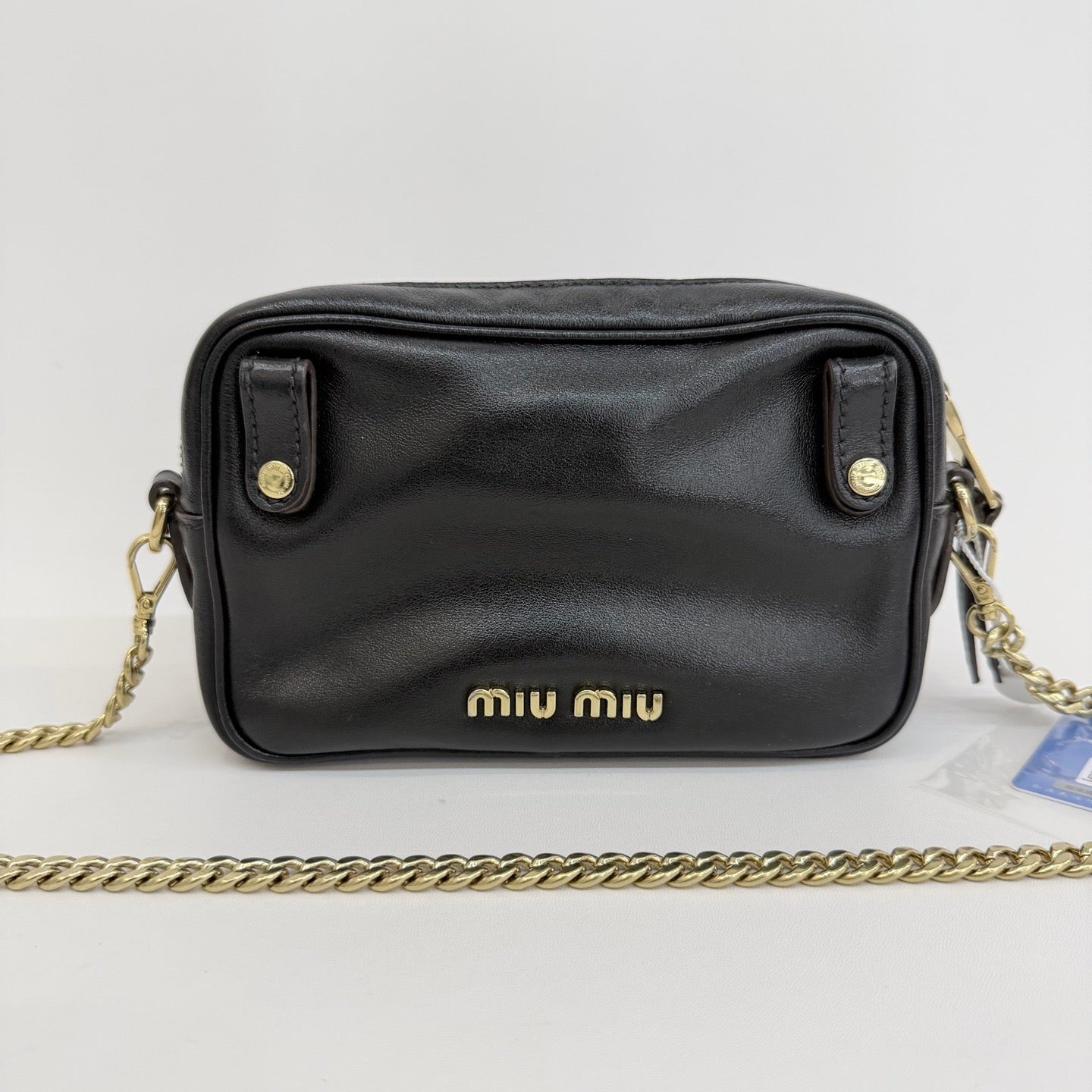 Miu Miu - Camera Bag - Leather - Black - (small)