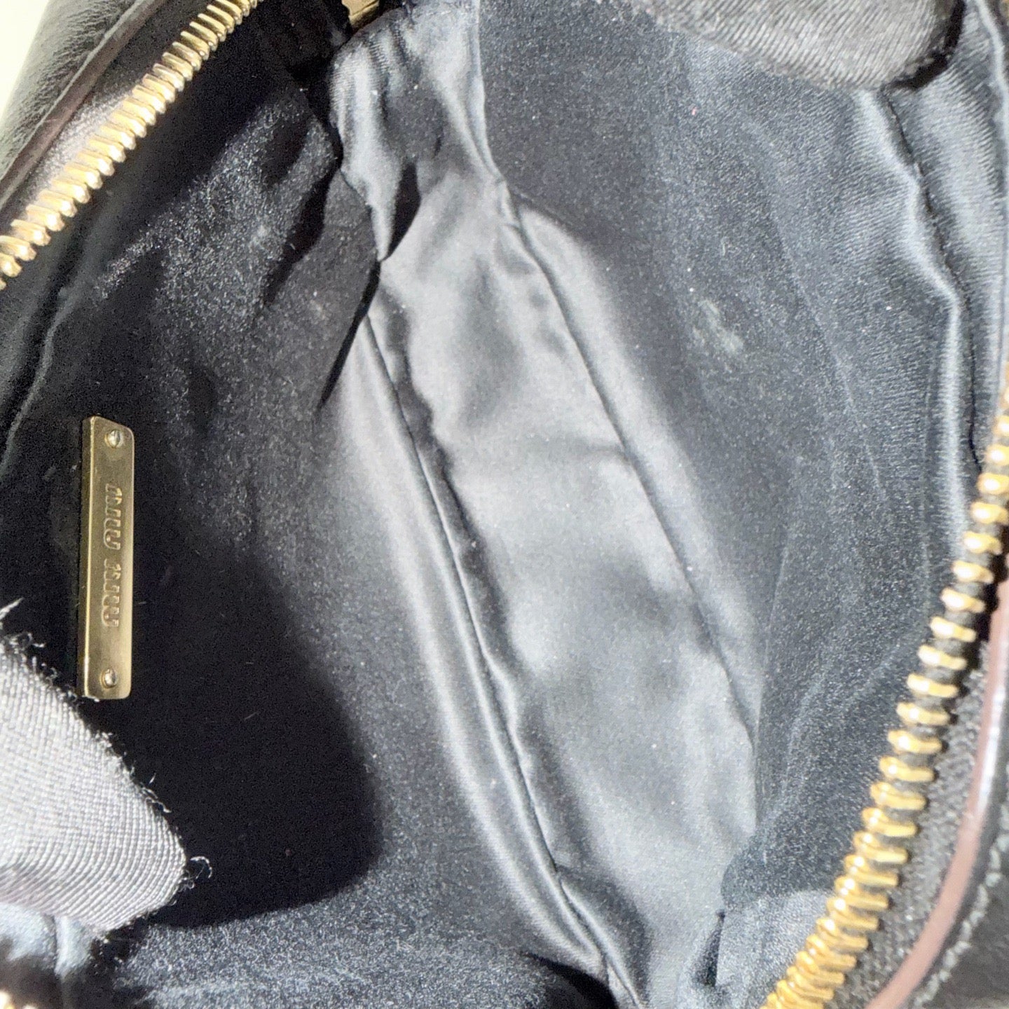 Miu Miu - Camera Bag - Leather - Black - (small)