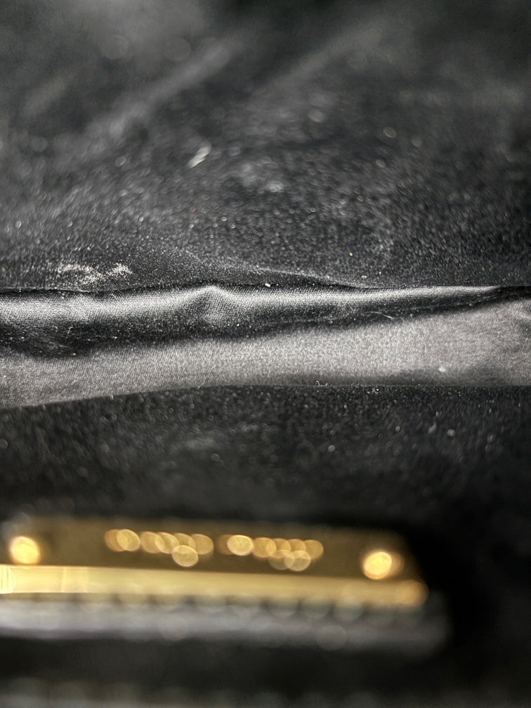 Miu Miu - Flap Chain Bag - Leather - Black - (medium)
