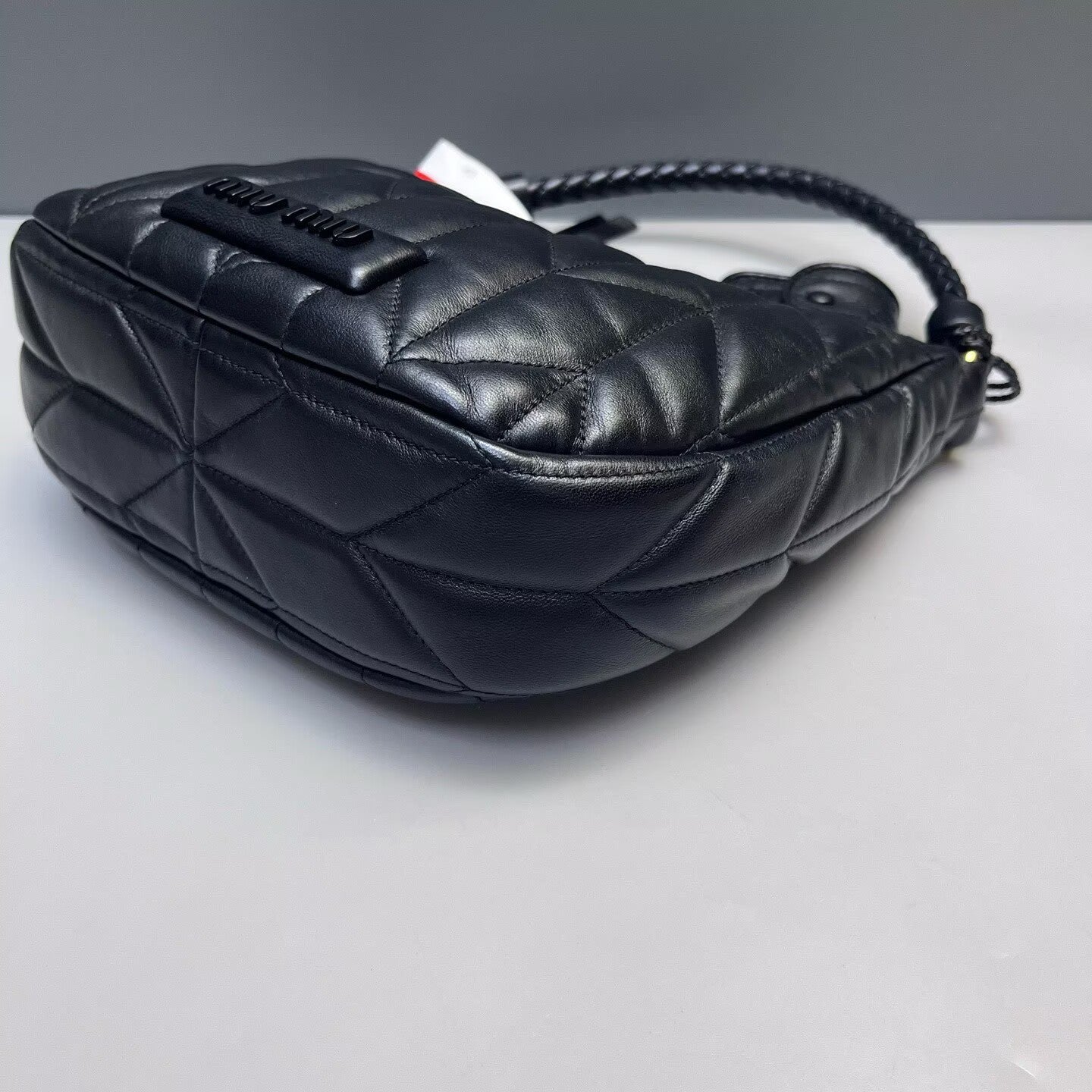 Miu Miu - Hobo - Lambskin leather - Black - (mini)