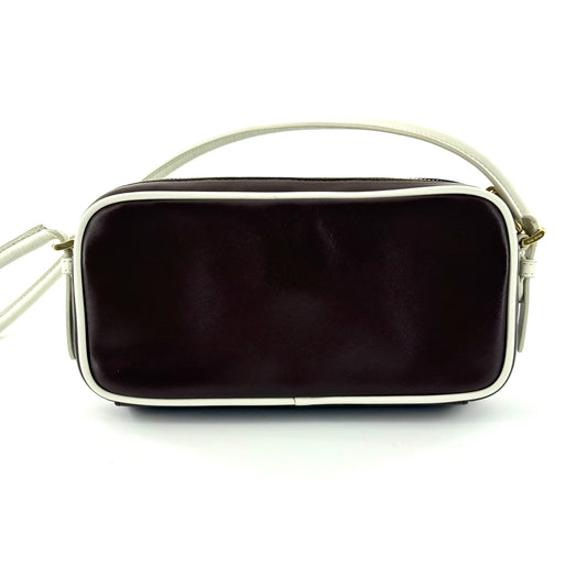 Miu Miu Mahjong Bag Leather Brown - view 1