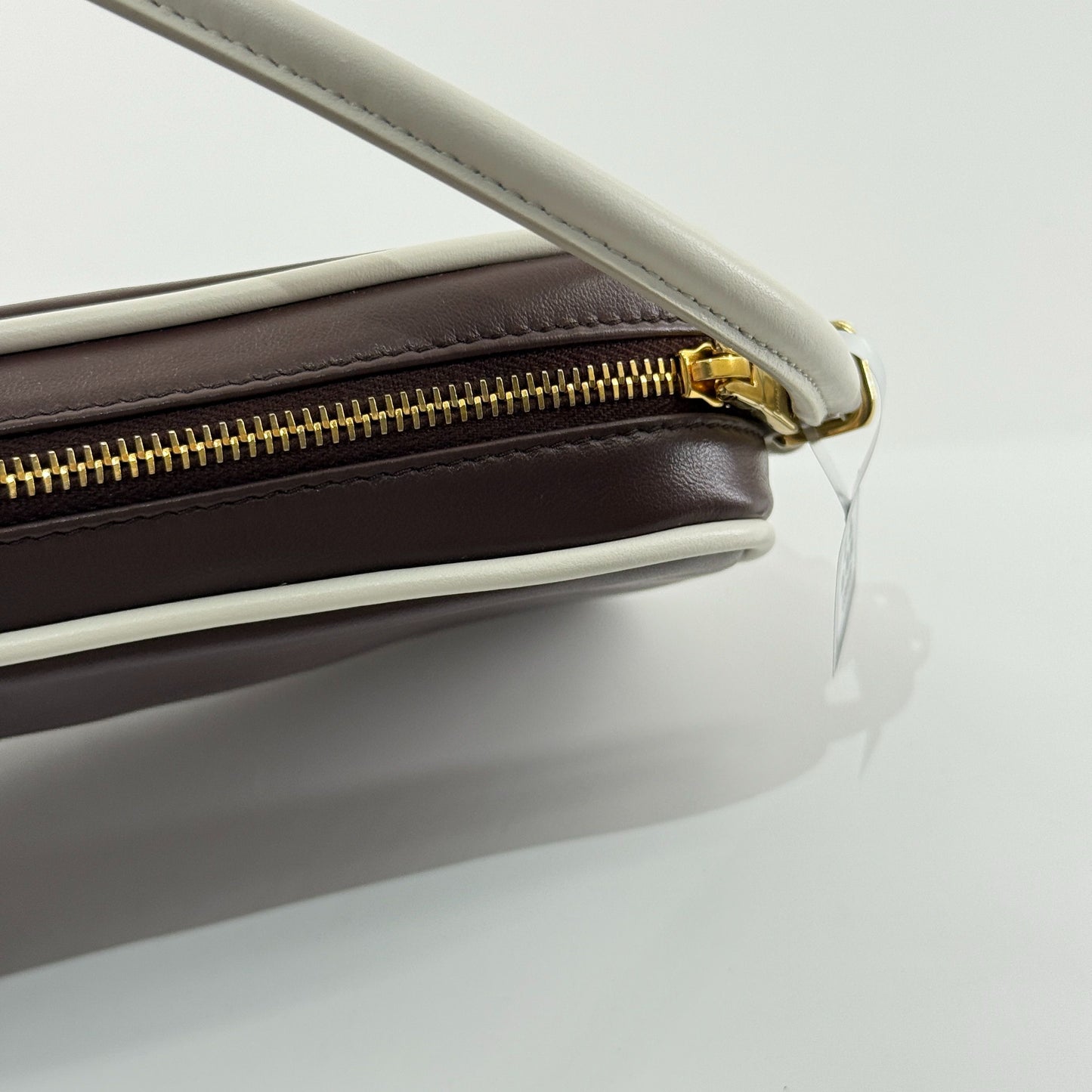 Miu Miu Mahjong Bag Leather Brown - view 5