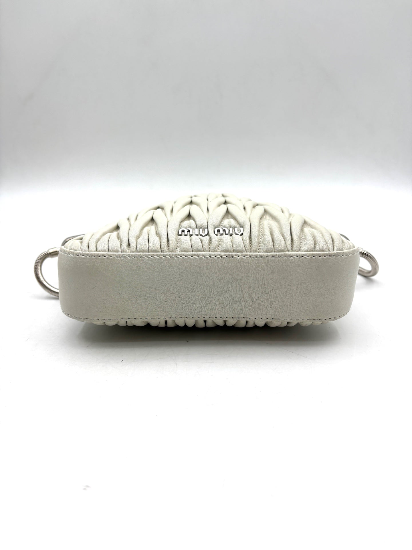 Miu Miu - Maritime SASSY - Lambskin leather - White - (mini)