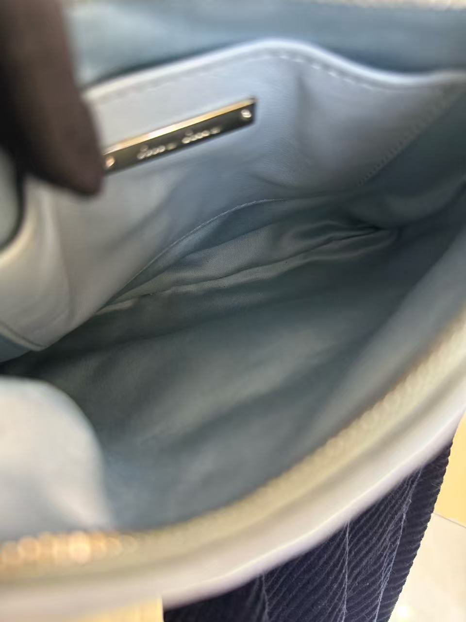Miu Miu - Matelasse Hobo - Leather - Baby Blue - (small)
