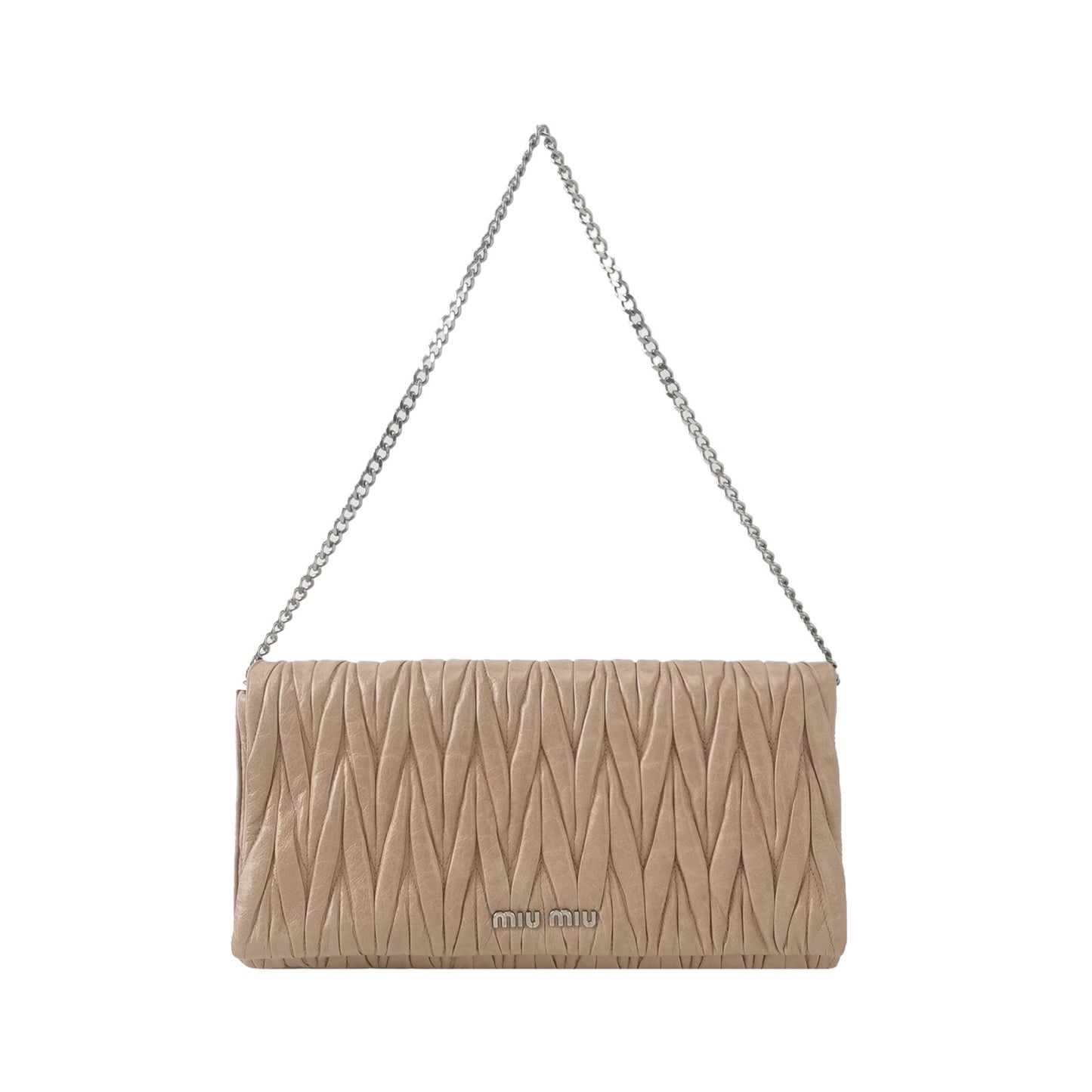 Miu Miu - Matelassé - Leather - Beige - (small)