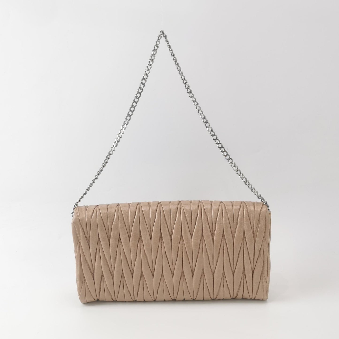 Miu Miu - Matelassé - Leather - Beige - (small)