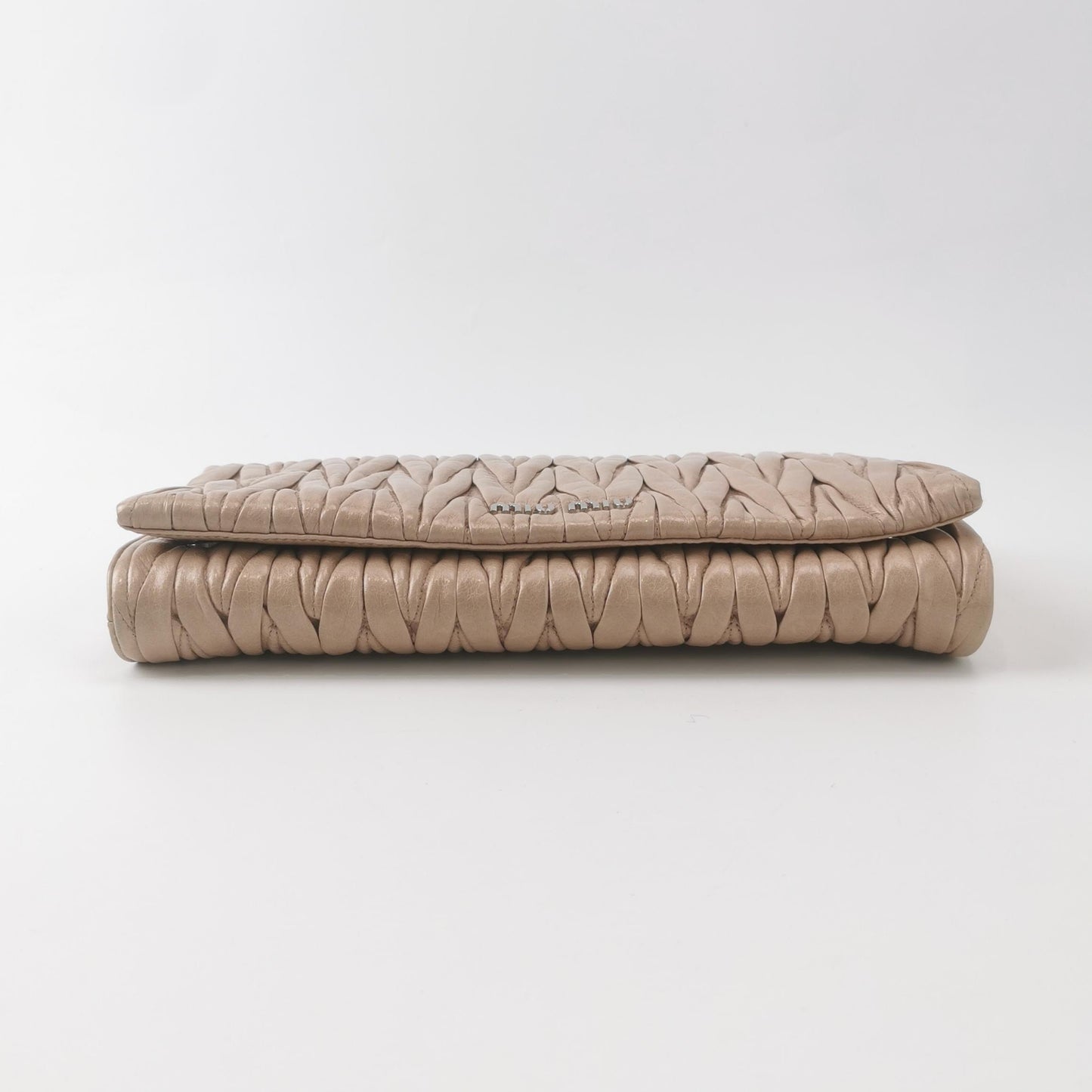 Miu Miu - Matelassé - Leather - Beige - (small)