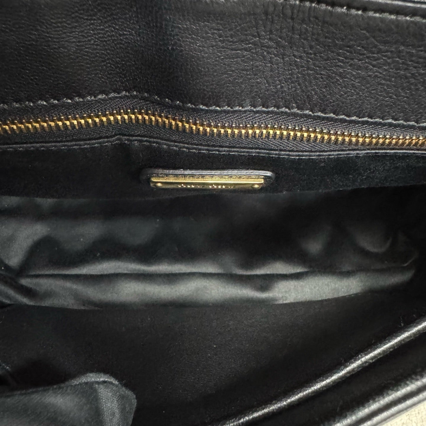 Miu Miu - Matelassé - Leather - Black - (small)