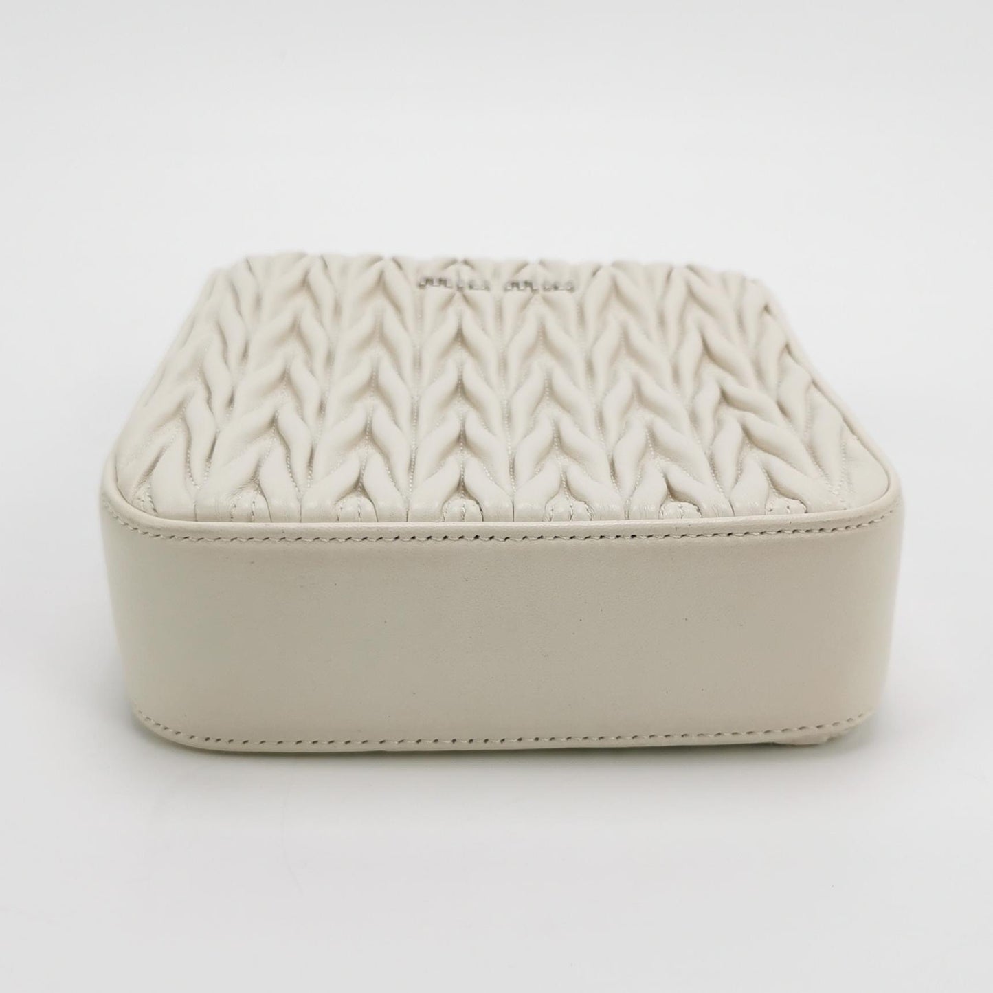 Miu Miu - Matelassé - Leather - White - (small)