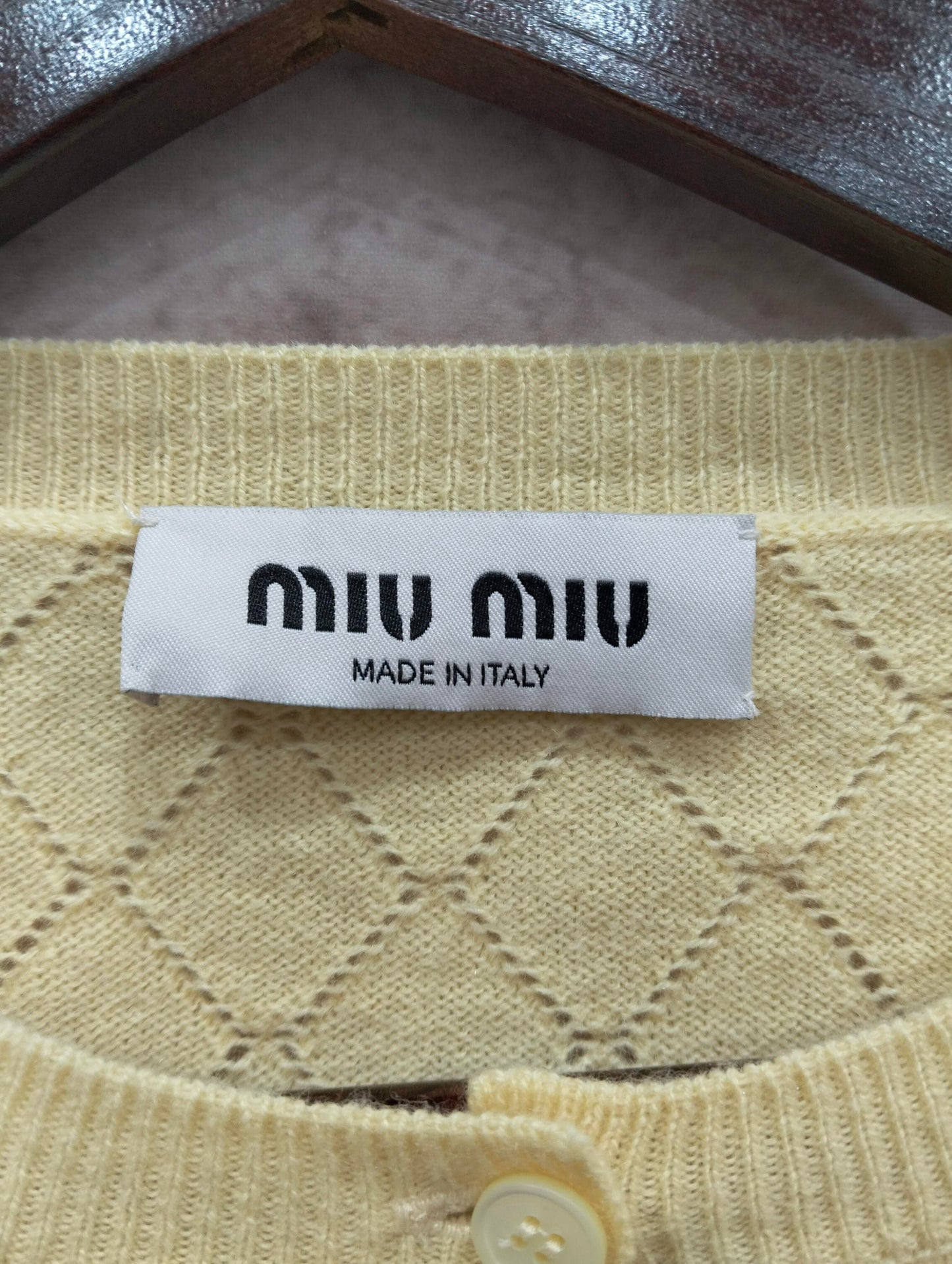 Miu Miu - Other - Cashmere - Yellow - (42)
