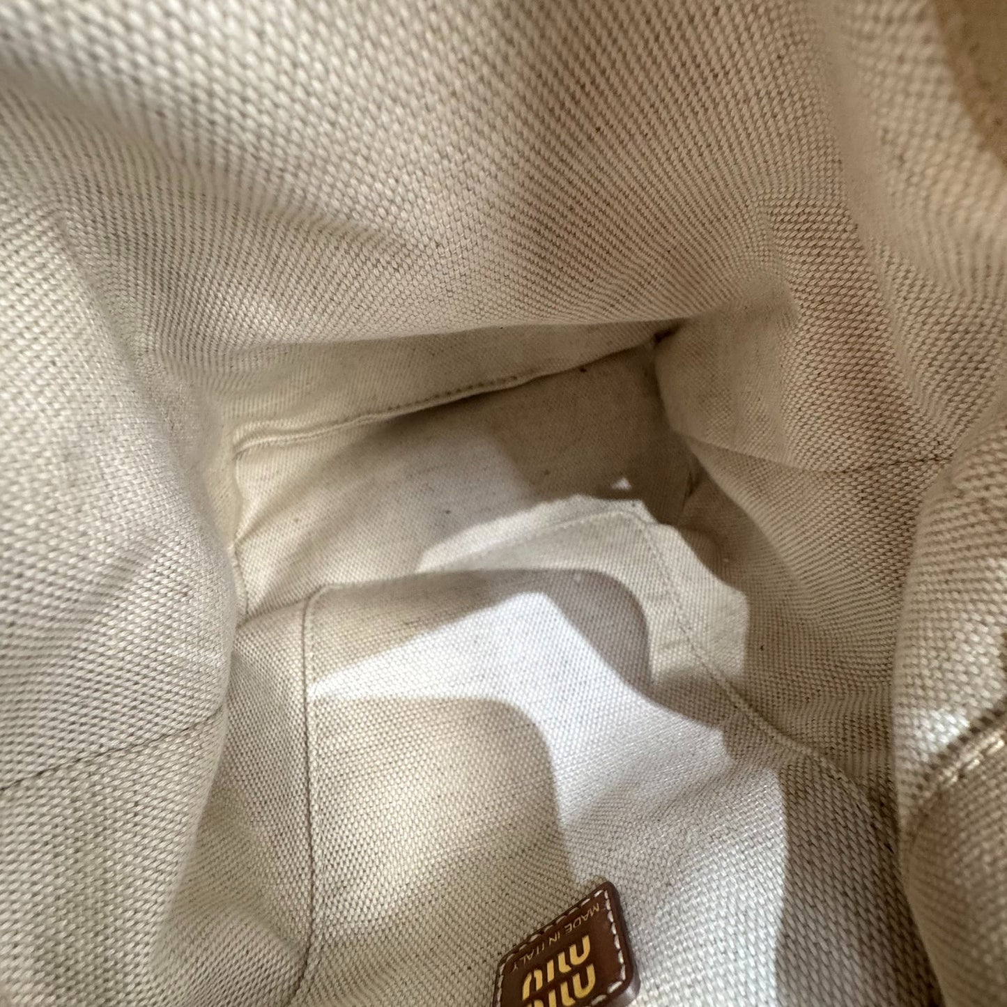 Miu Miu - Other - Cloth - Beige - (small)