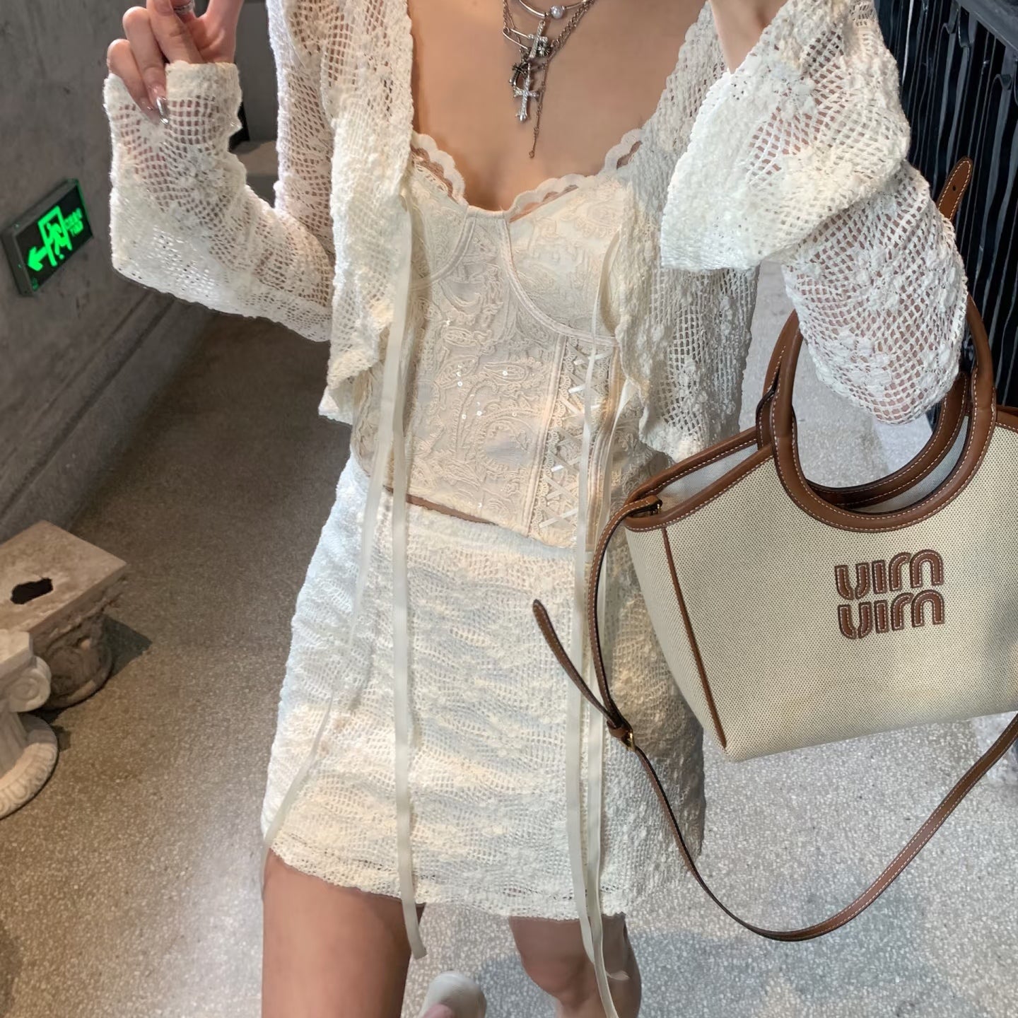 Miu Miu - Other - Cotton - Beige - (small)