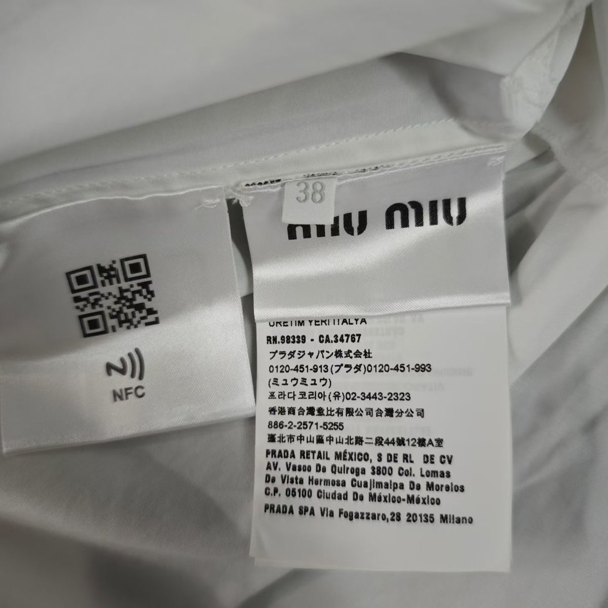 Miu Miu - Other - Cotton - White - (38)
