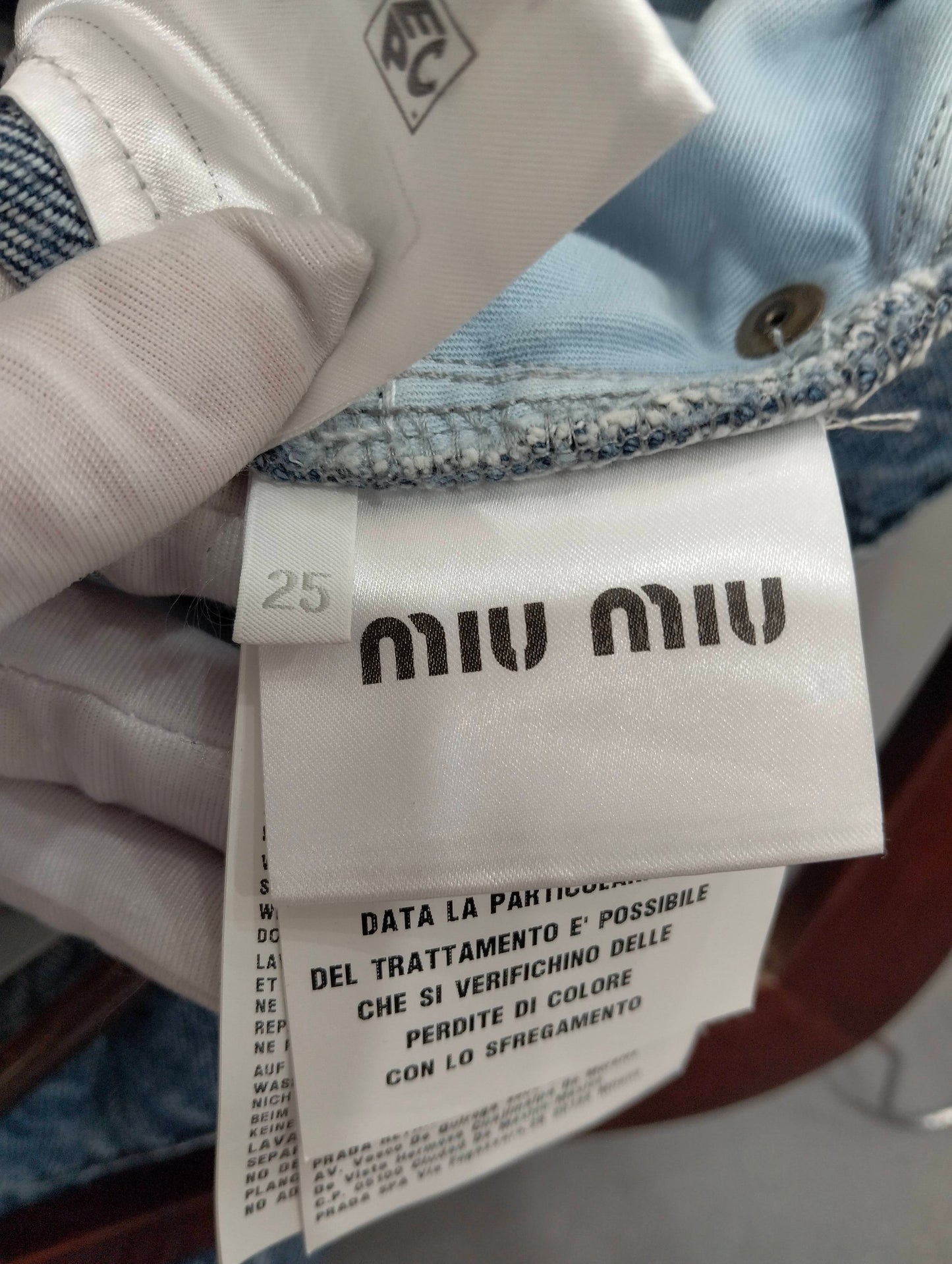 Miu Miu - Other - Denim - Jeans - Blue - (25)