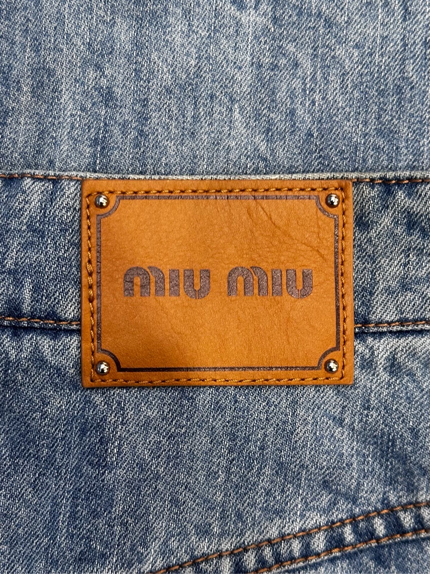 Miu Miu - Other - Denim - Jeans - Blue - (36)