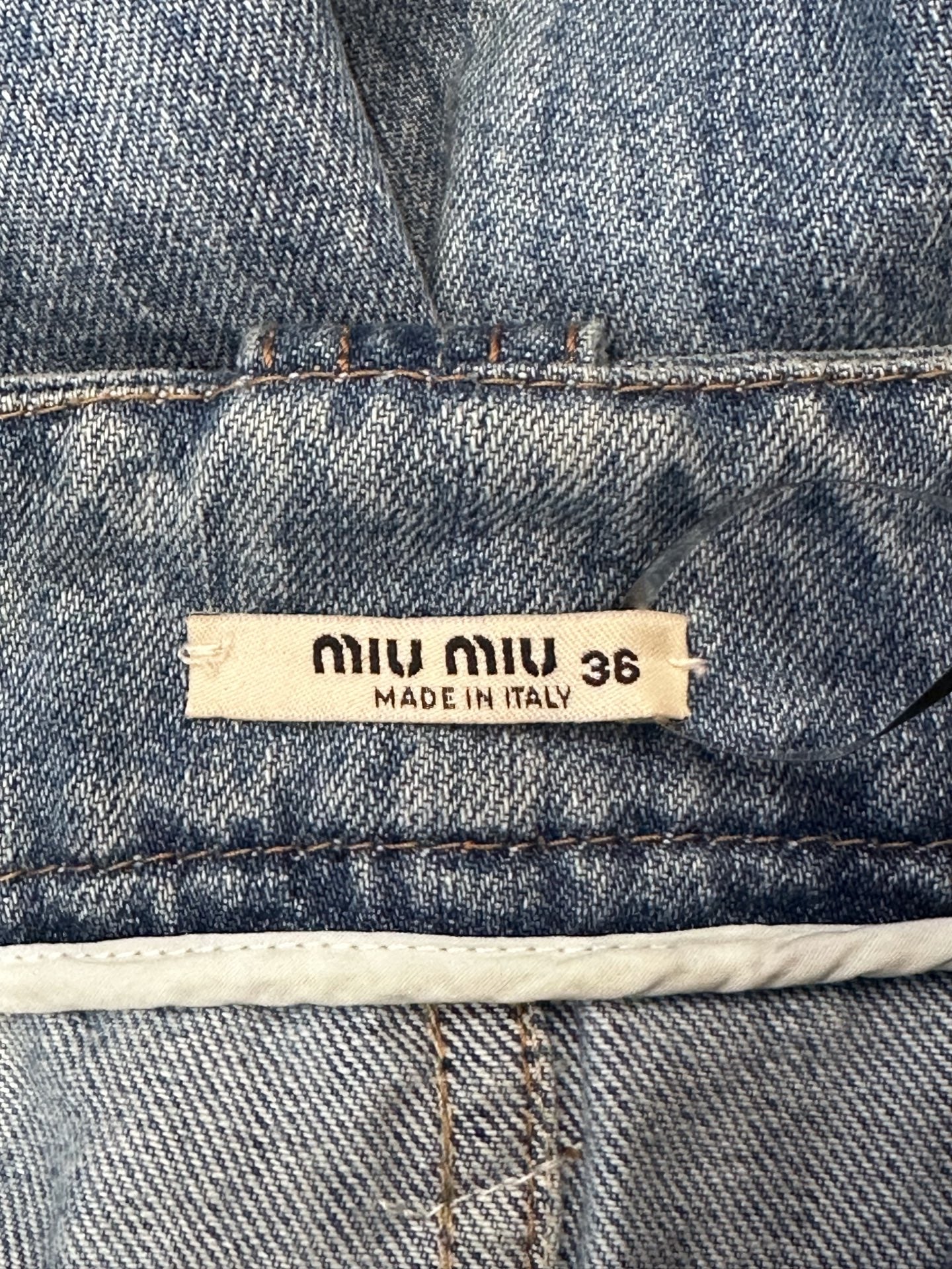 Miu Miu - Other - Denim - Jeans - Blue - (36)
