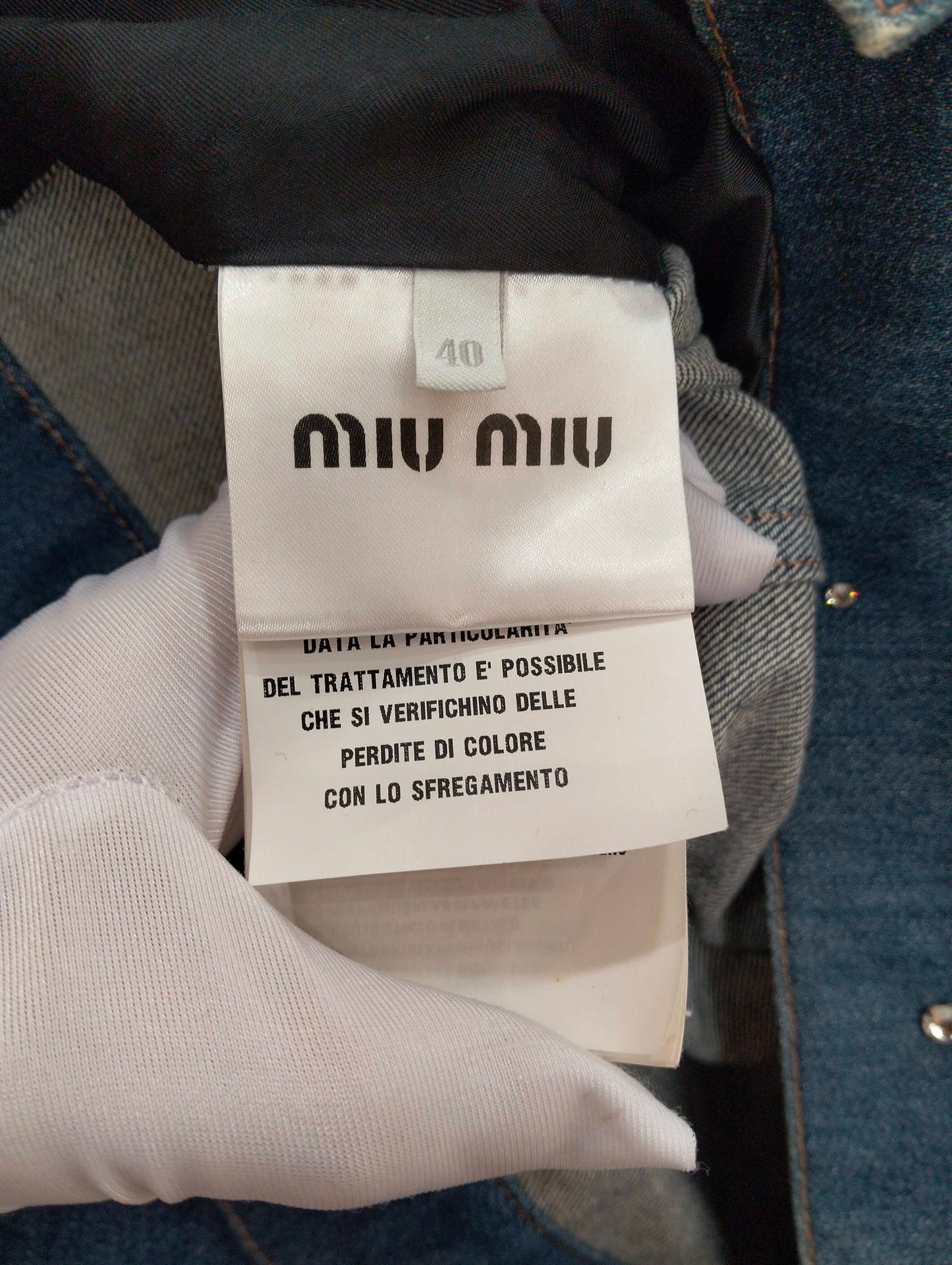 Miu Miu - Other - Denim - Jeans - Blue - (40)