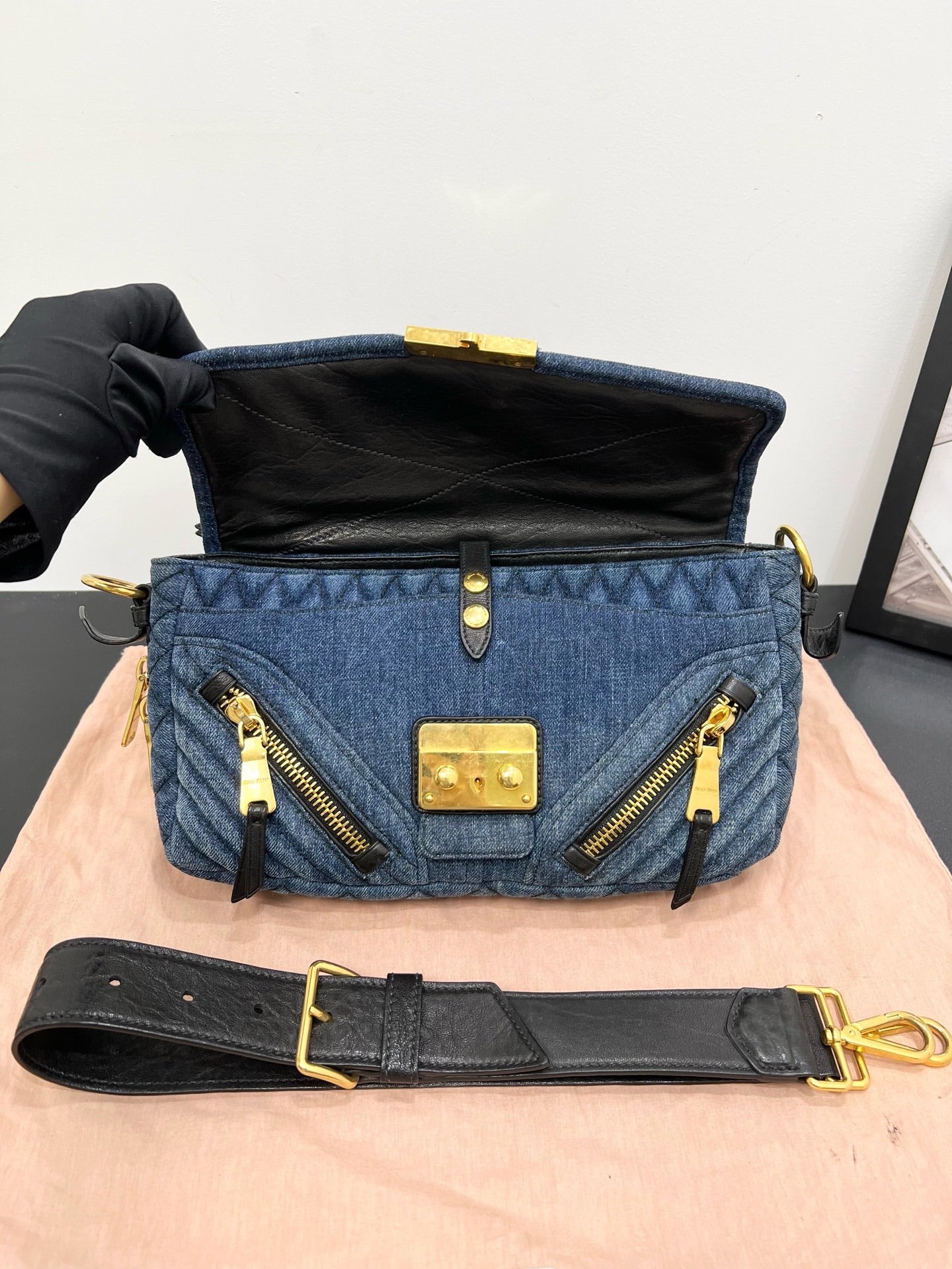 Miu Miu - Other - Denim - Jeans - Blue - (small)