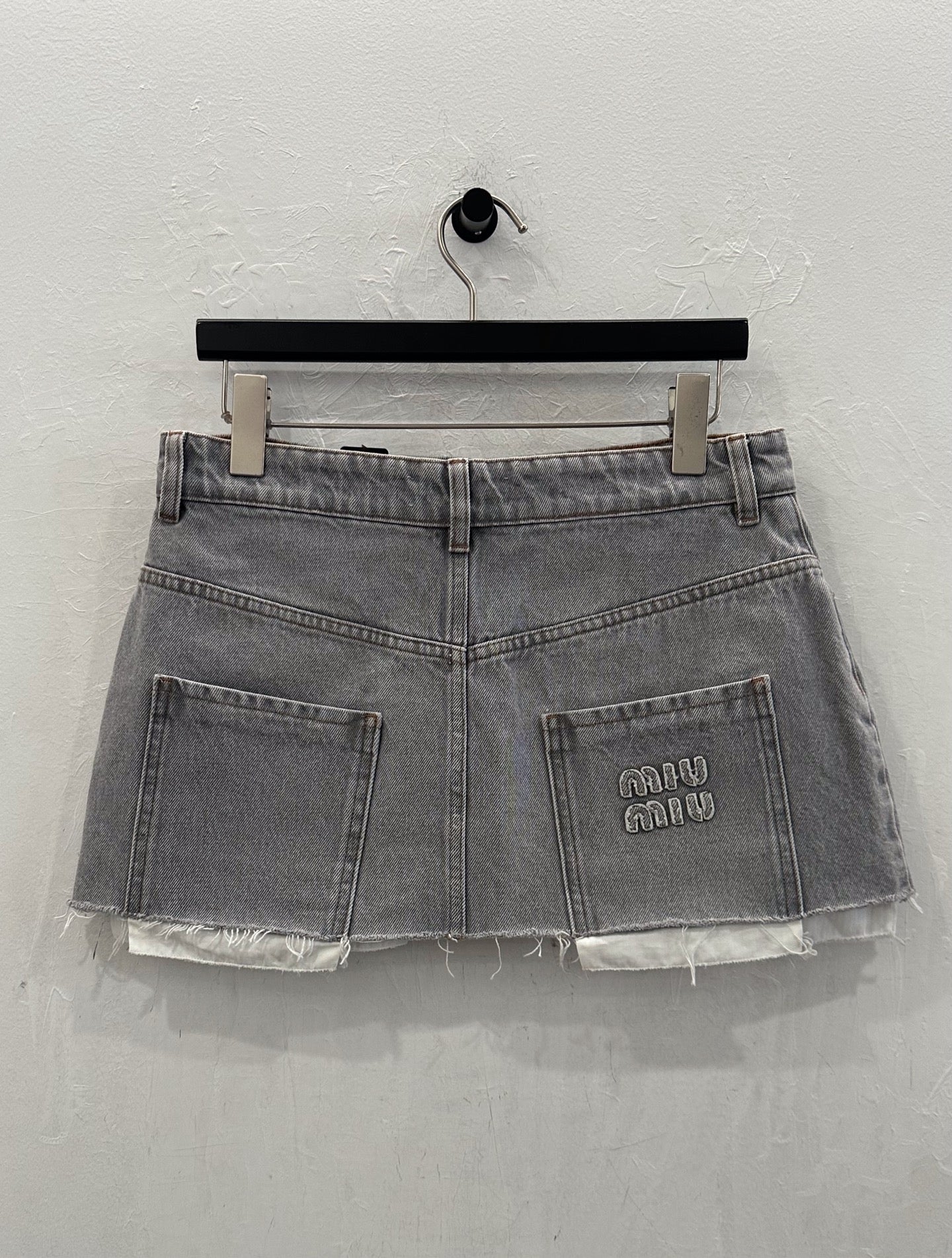 Miu Miu - Other - Denim - Jeans - Grey - (40)